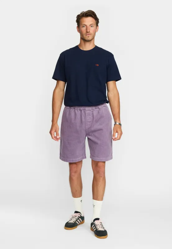 Long Casual Shorts / 4053 - Purple sold by Revolution