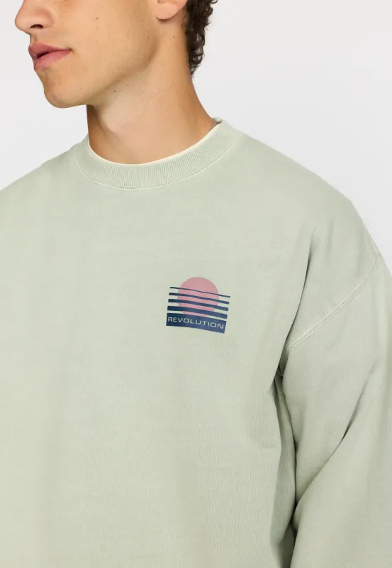 Printed Crewneck / 2810 SET - Mint sold by Revolution