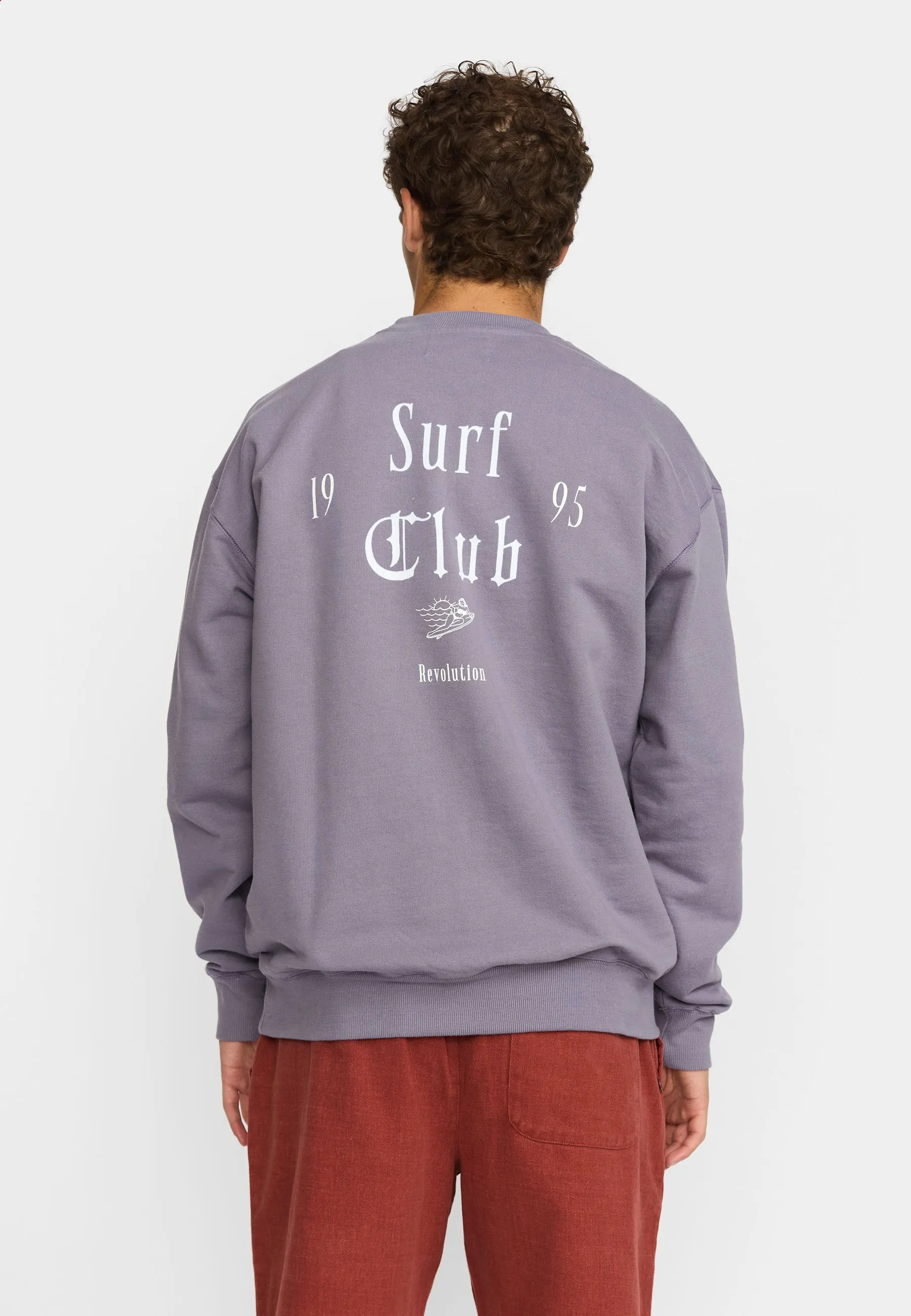 Printed Crewneck / 2809 CLU - Purple sold by Revolution product image thumbnail 5