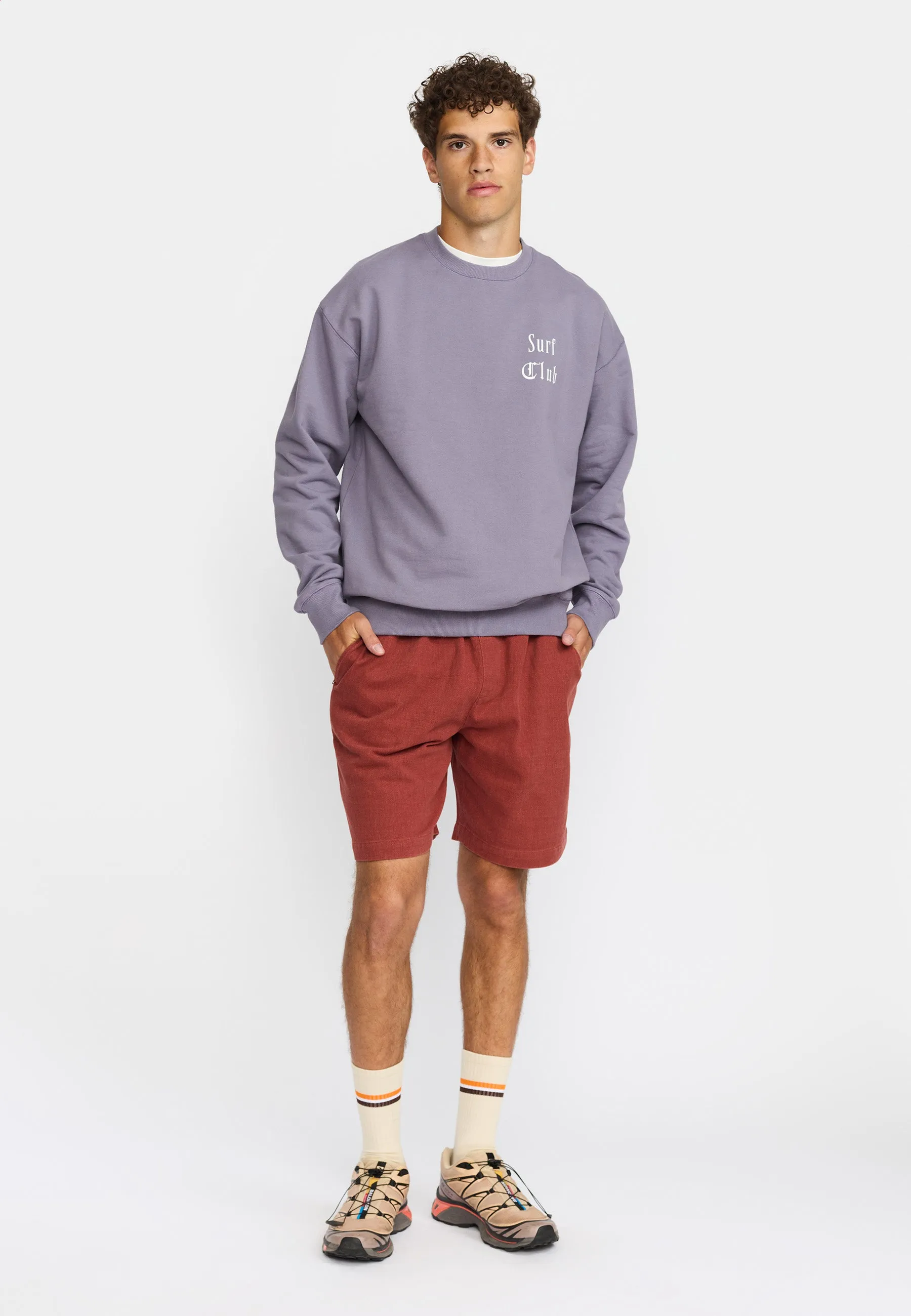 Printed Crewneck / 2809 CLU - Purple sold by Revolution product image thumbnail 3