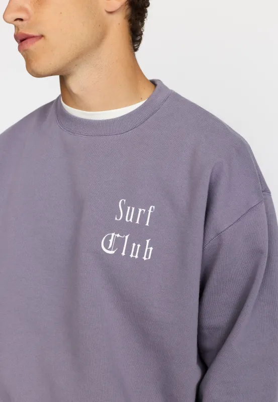 Printed Crewneck / 2809 CLU - Purple sold by Revolution