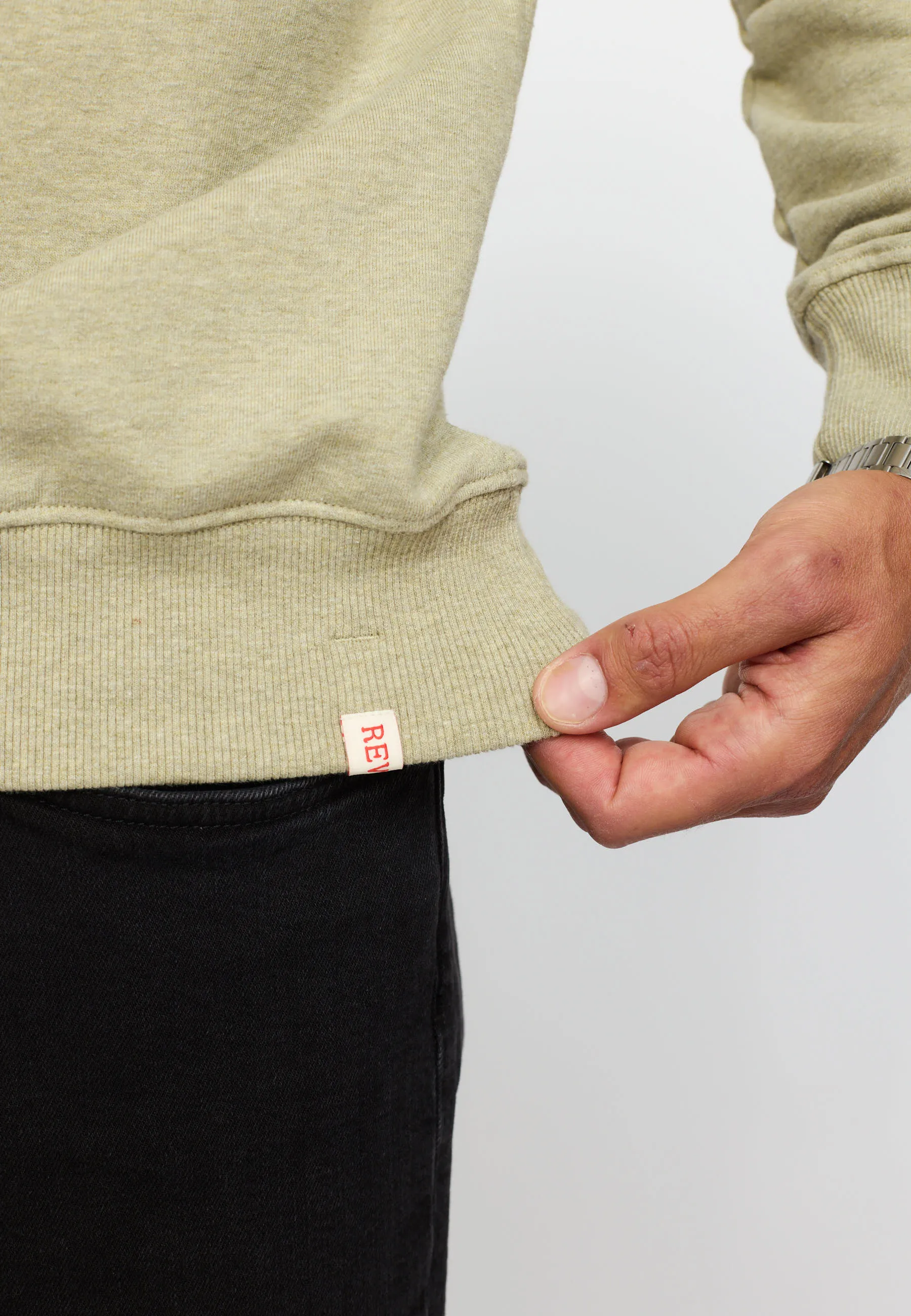 Regular Crewneck / 2807 PLA - Lightgreen sold by Revolution product image thumbnail 3