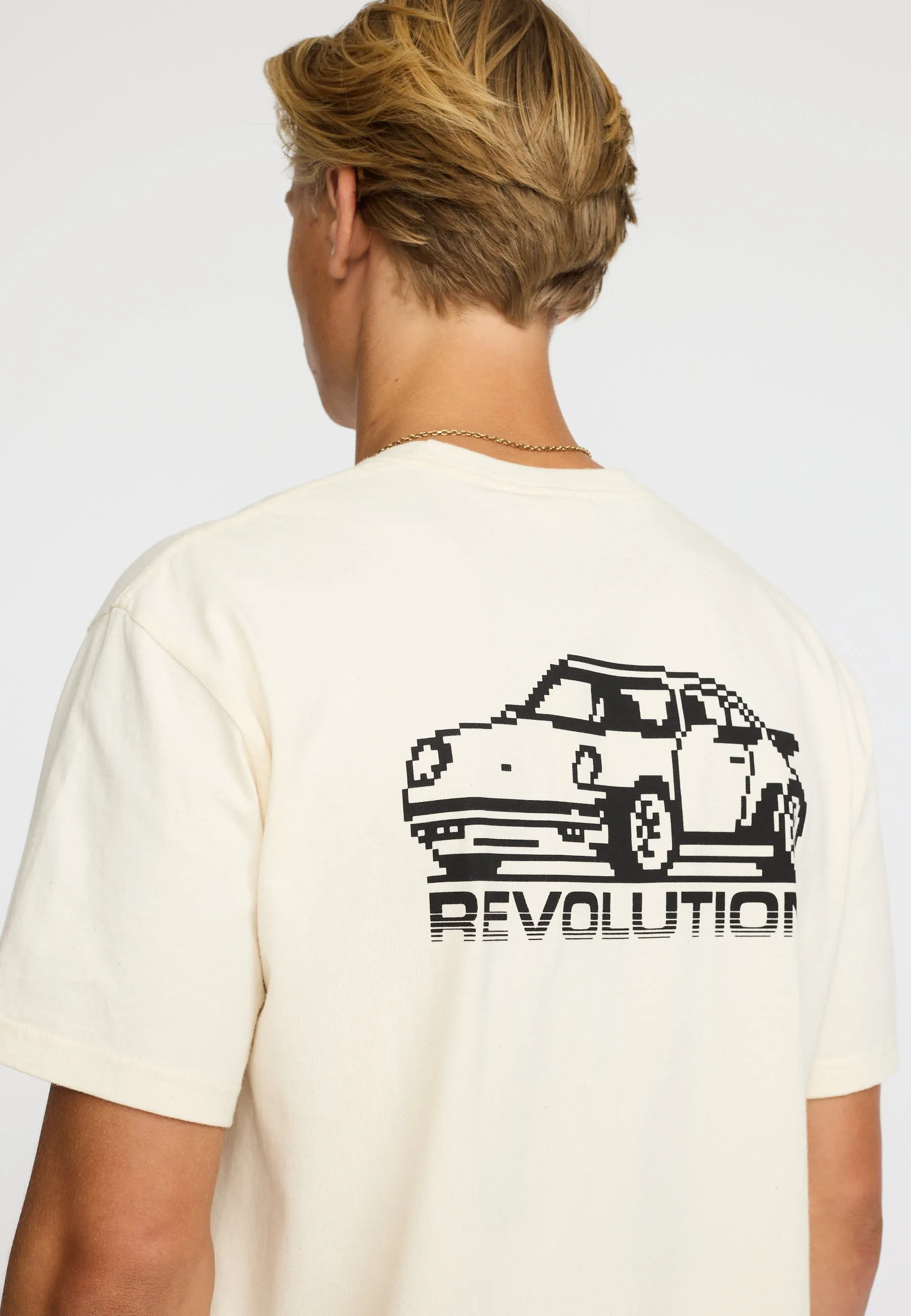 Printed T-shirt / 1453 POR - Offwhite sold by Revolution product image thumbnail 2