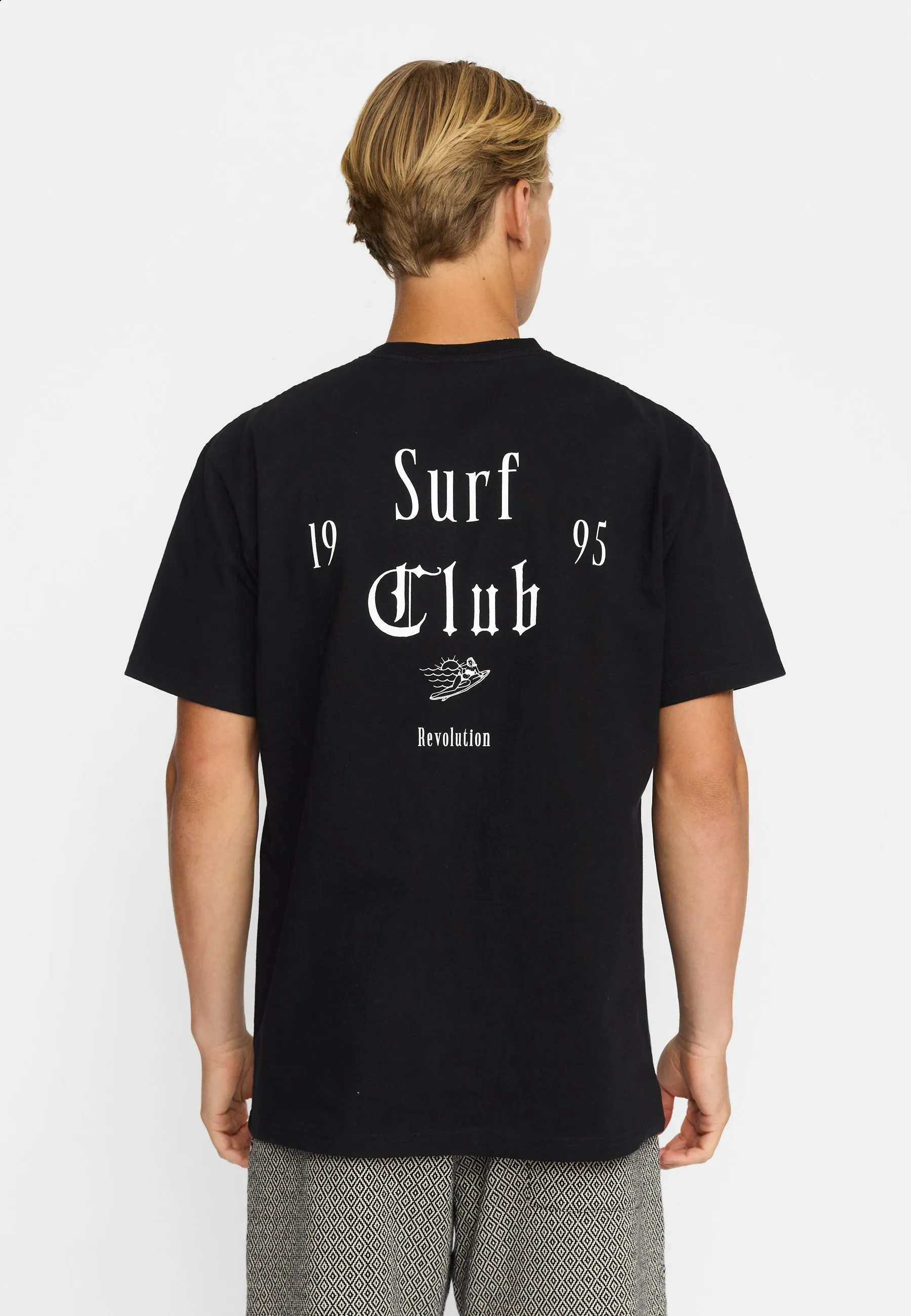 Printed T-shirt / 1453 CLU - Black sold by Revolution product image thumbnail 5