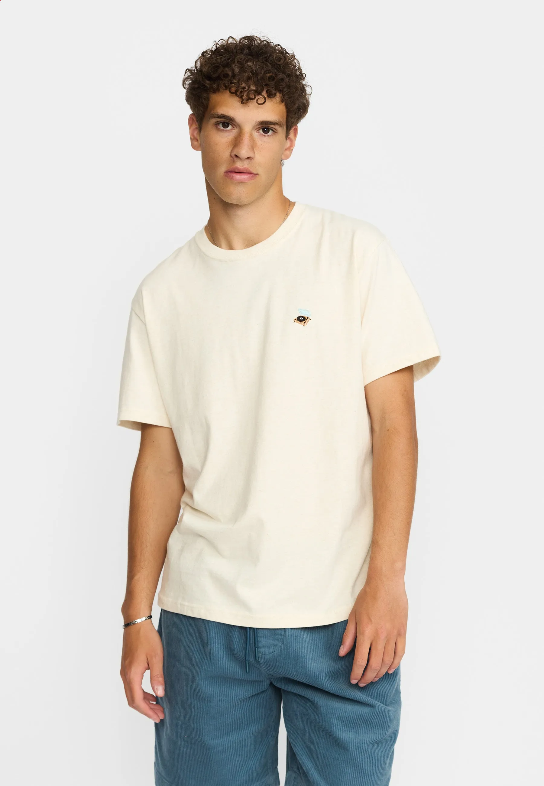 Application T-Shirt / 1449 PLA - Offwhite-melange sold by Revolution product image thumbnail 4