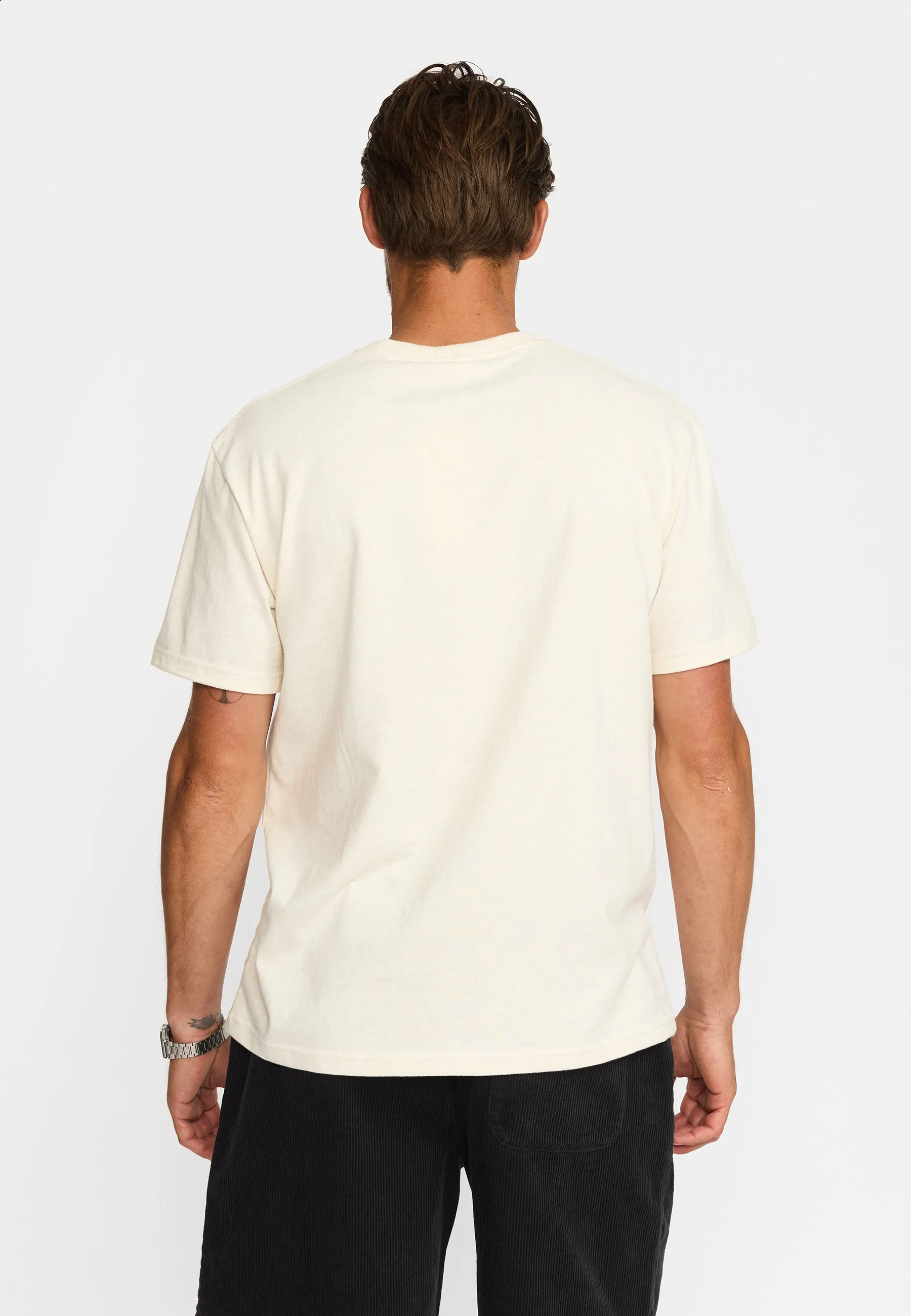 Application T-Shirt / 1449 HUL - Offwhite-melange sold by Revolution product image thumbnail 4