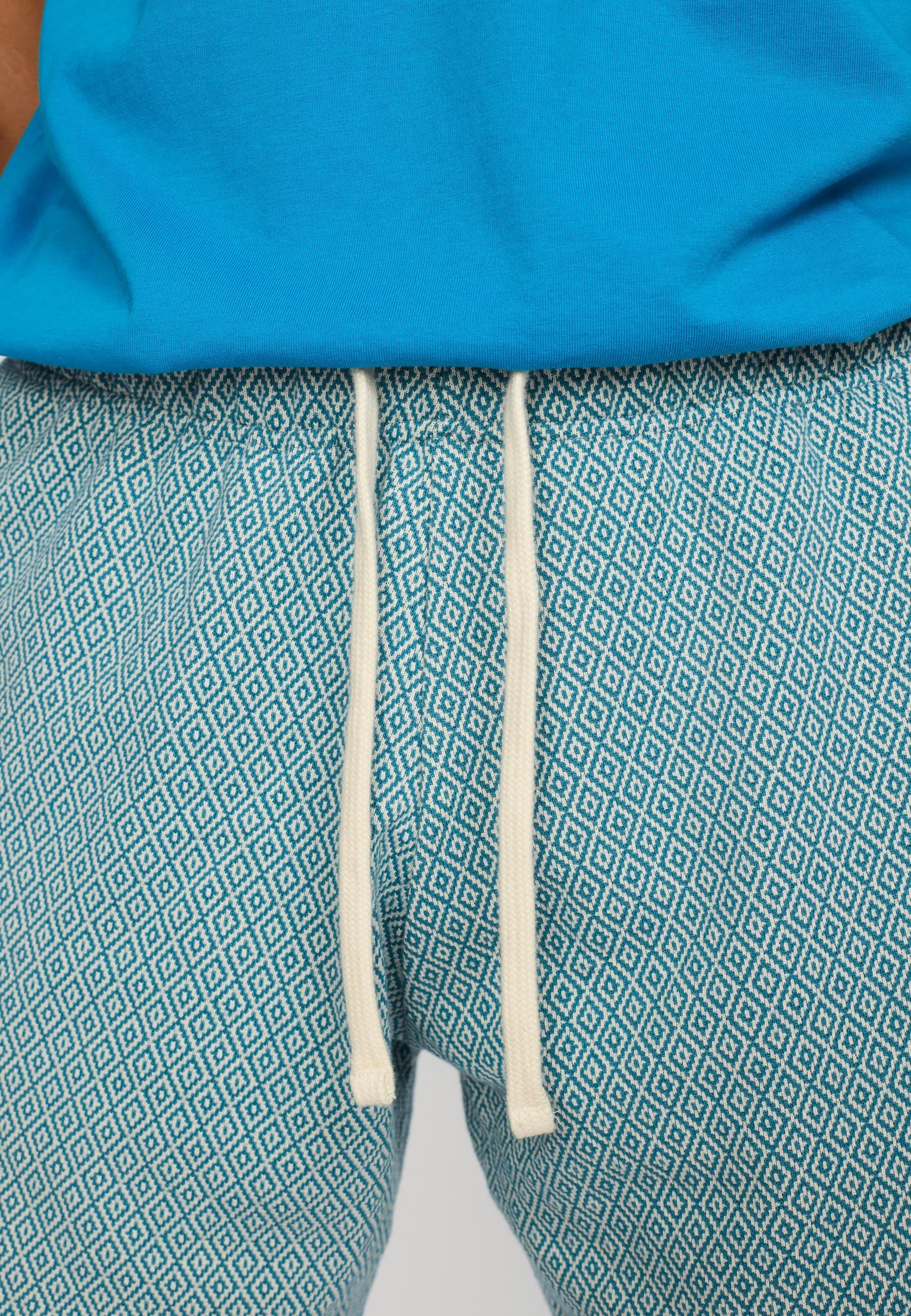 Jaquard Shorts / 4072 - Dustblue sold by Revolution product image thumbnail 4