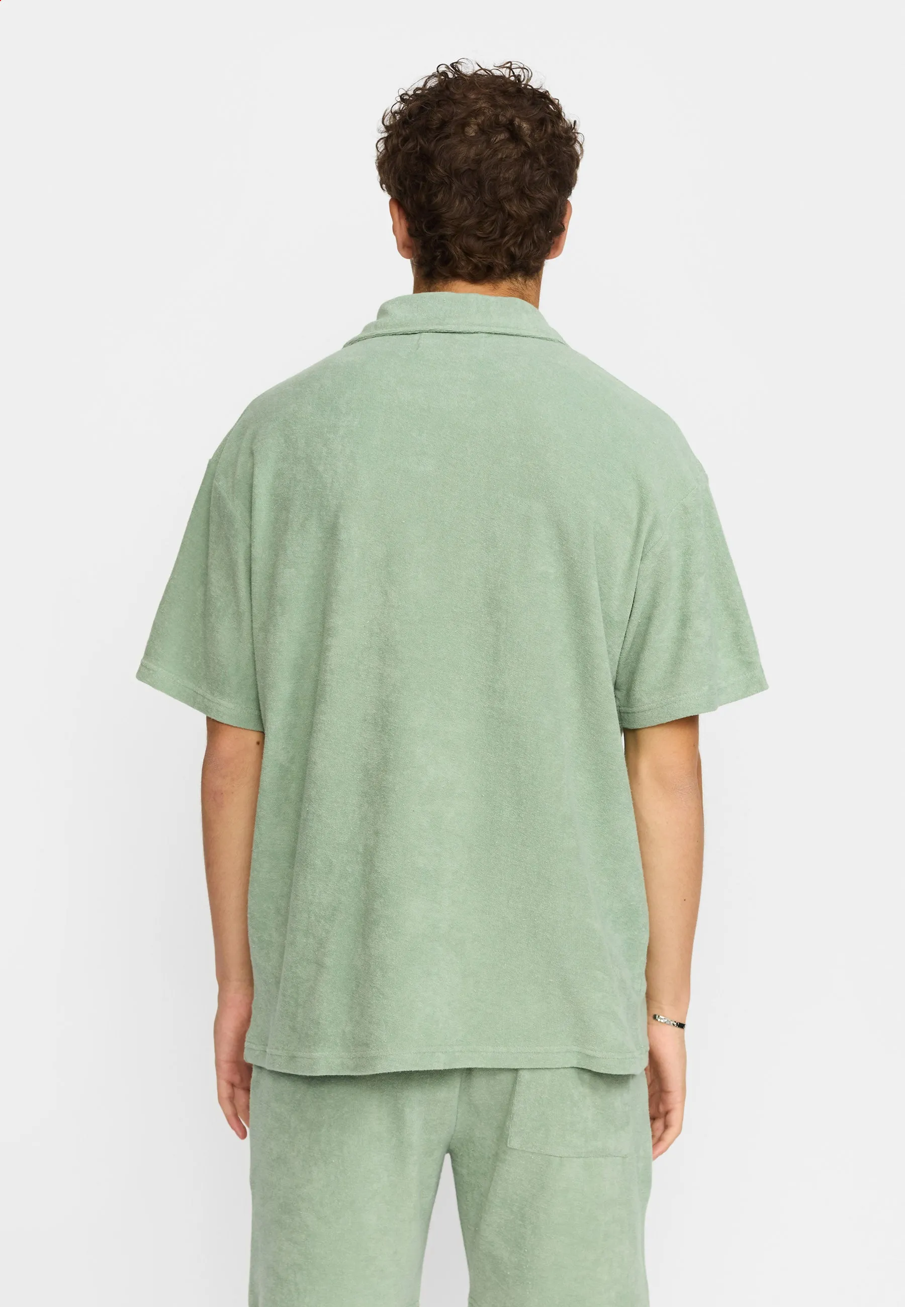 Terry Polo Shirt / 3232 - Mint sold by Revolution product image thumbnail 3