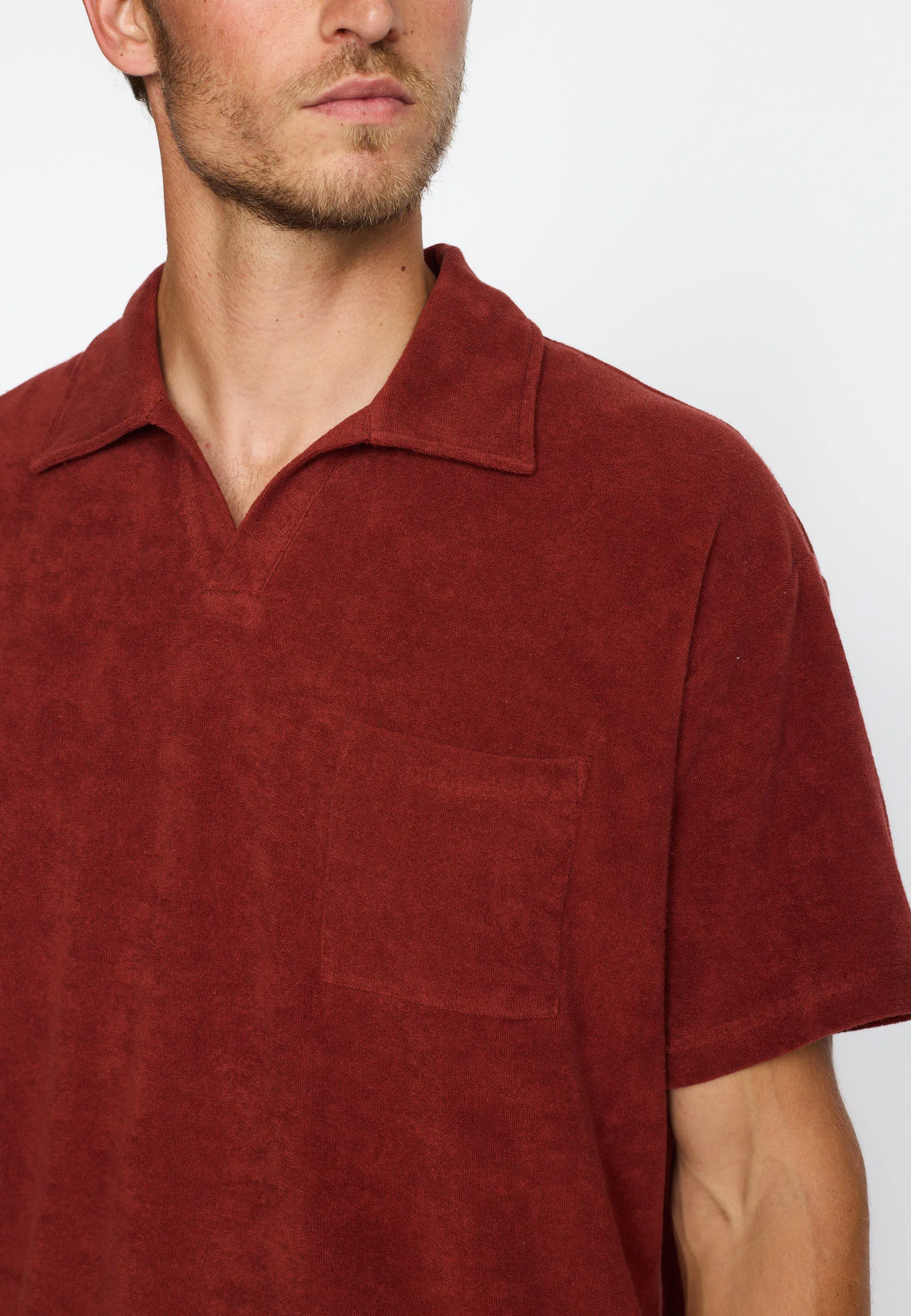 Terry Polo Shirt / 3232 - Darkorange sold by Revolution product image thumbnail 4