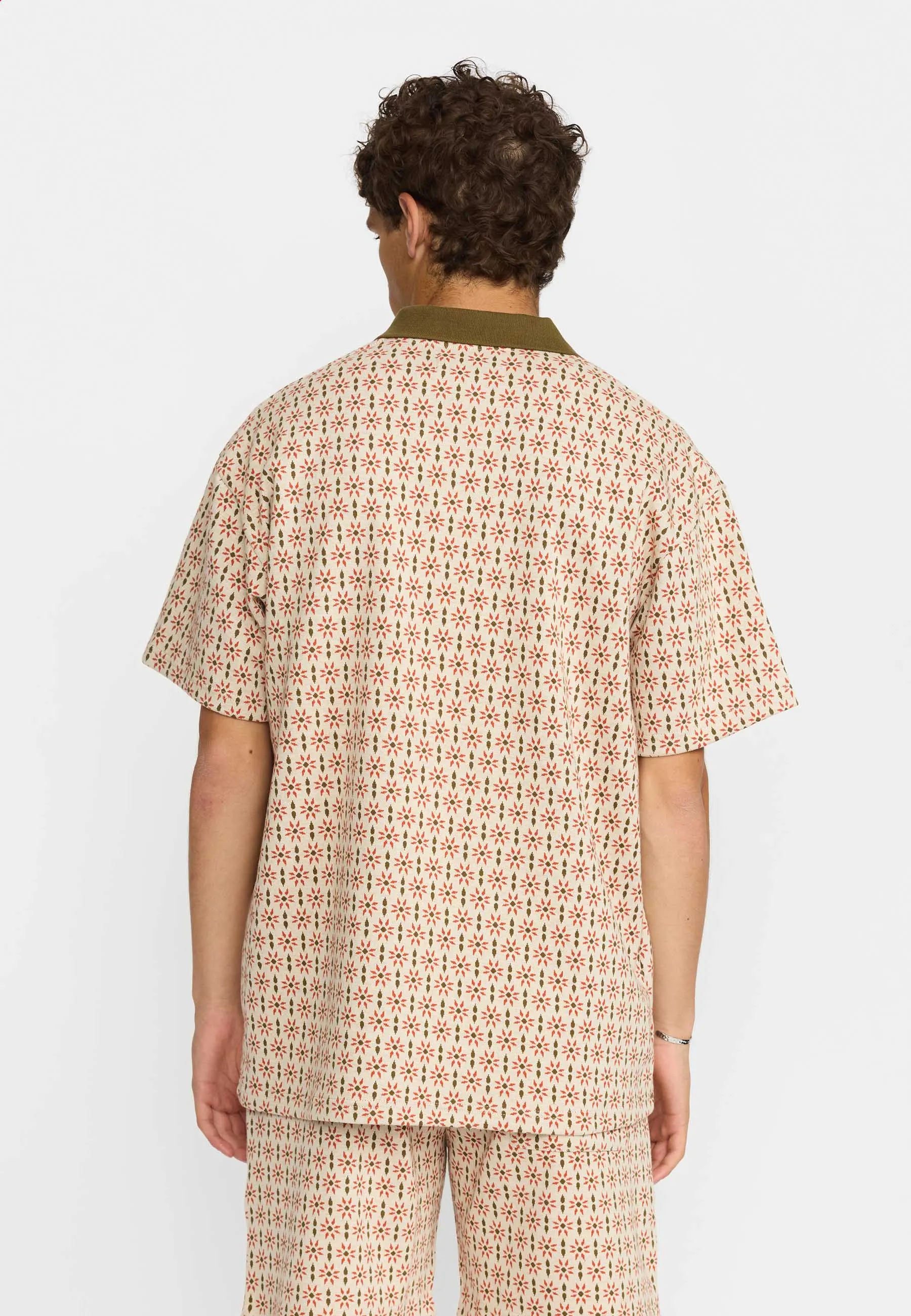 Jaquard Polo Shirt / 3231 - Orange sold by Revolution product image thumbnail 3