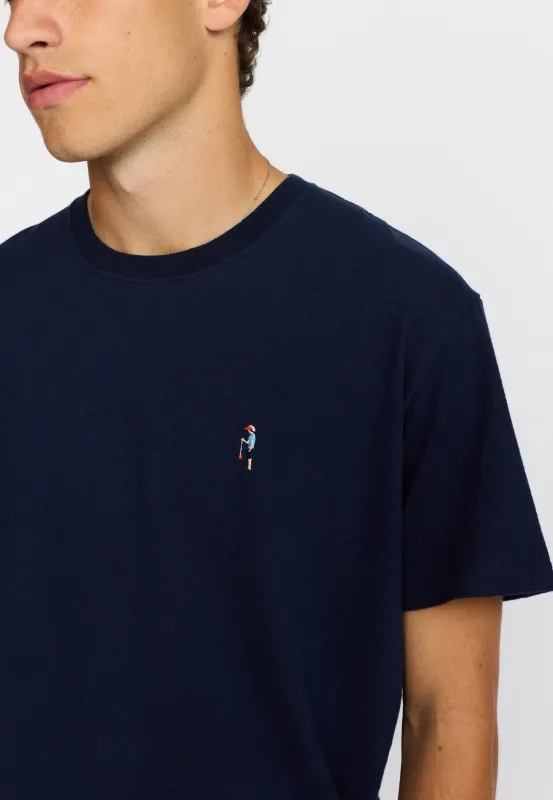 Application T-Shirt / 1449 YOY - Navy-melange made by Revolution