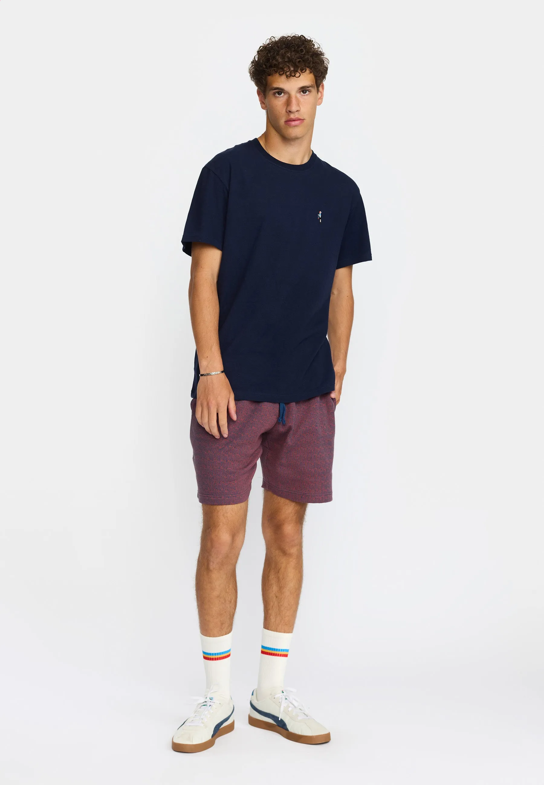 Application T-Shirt / 1449 YOY - Navy-melange sold by Revolution product image thumbnail 3