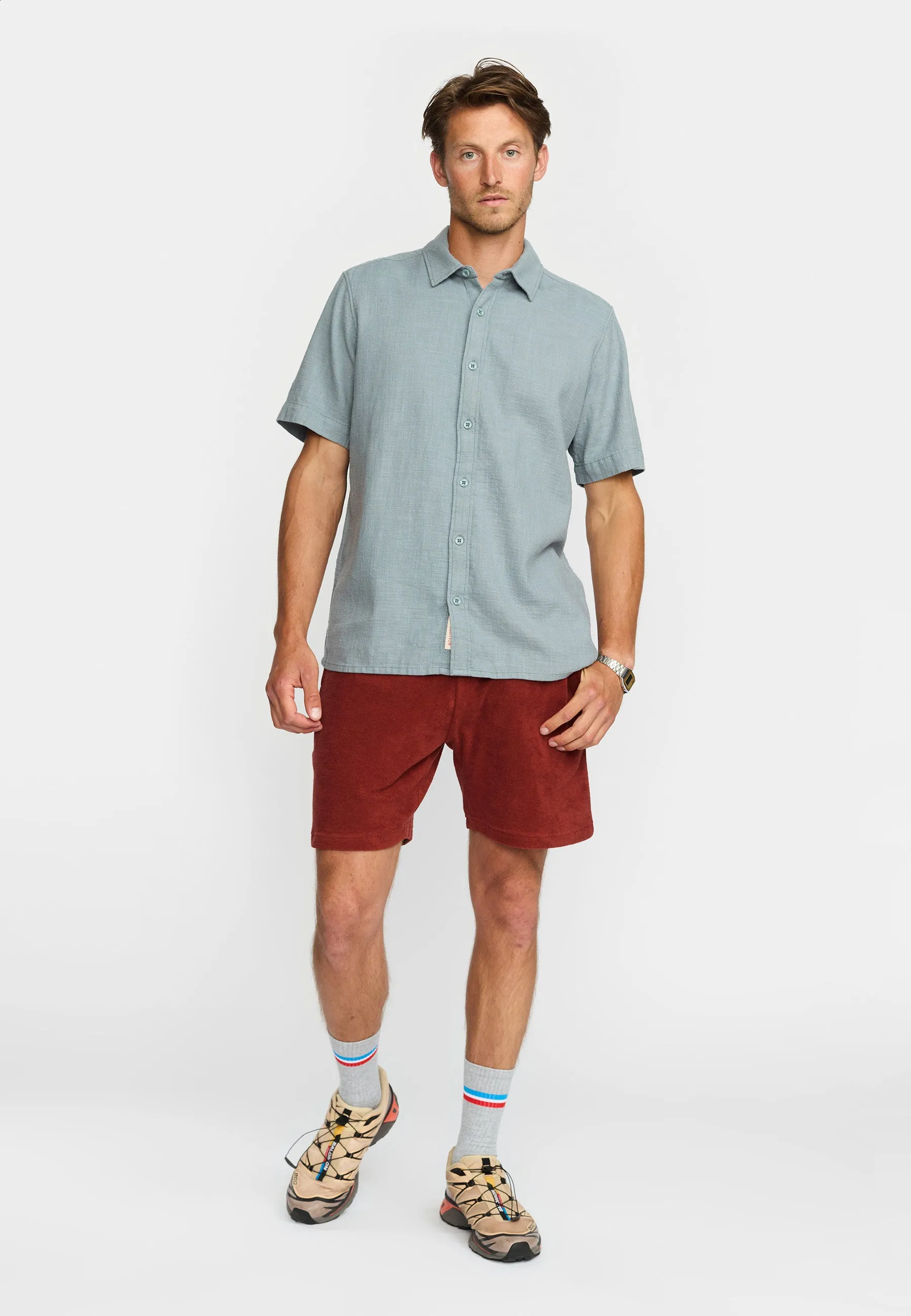 Short-sleeved Shirt / 3239 - Blue sold by Revolution product image thumbnail 2