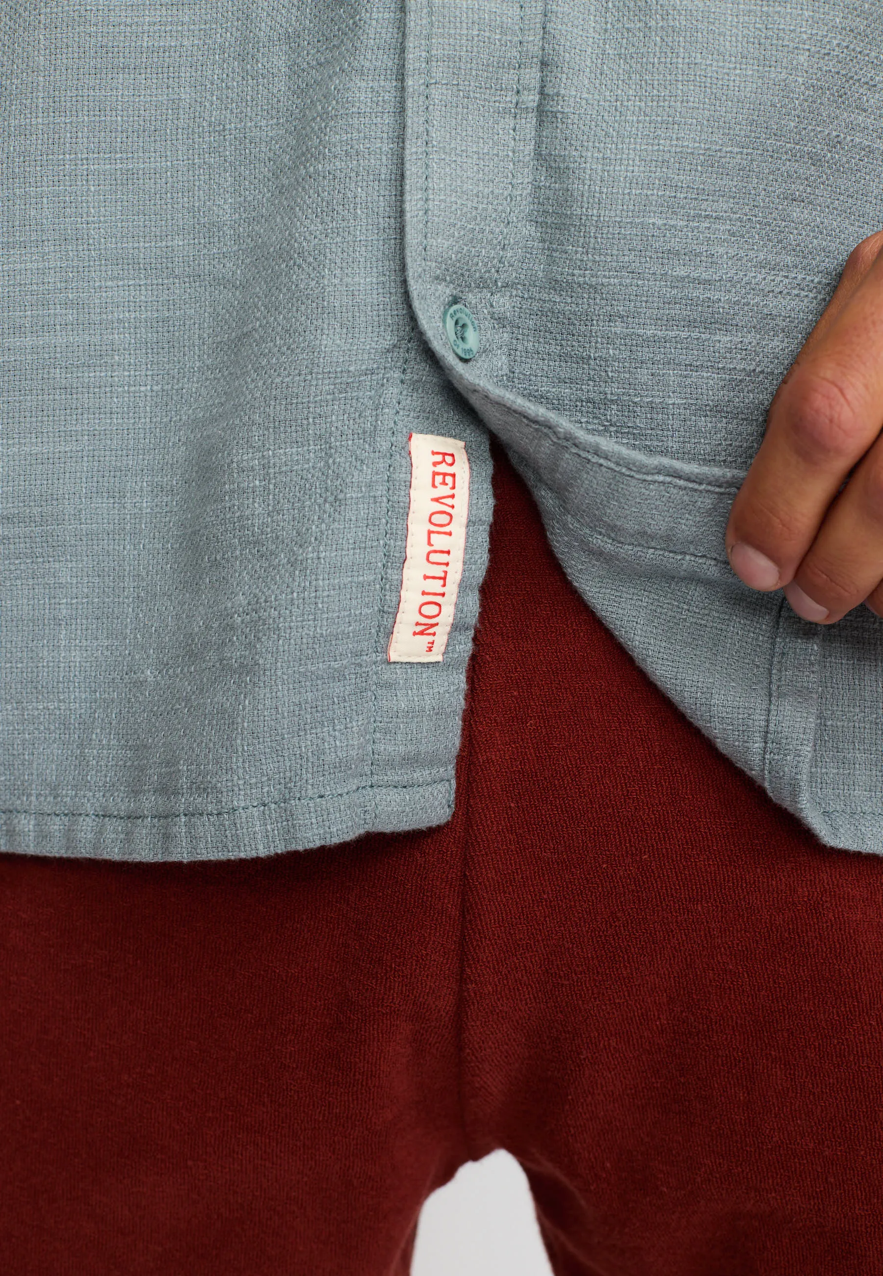 Short-sleeved Shirt / 3239 - Blue sold by Revolution product image thumbnail 3