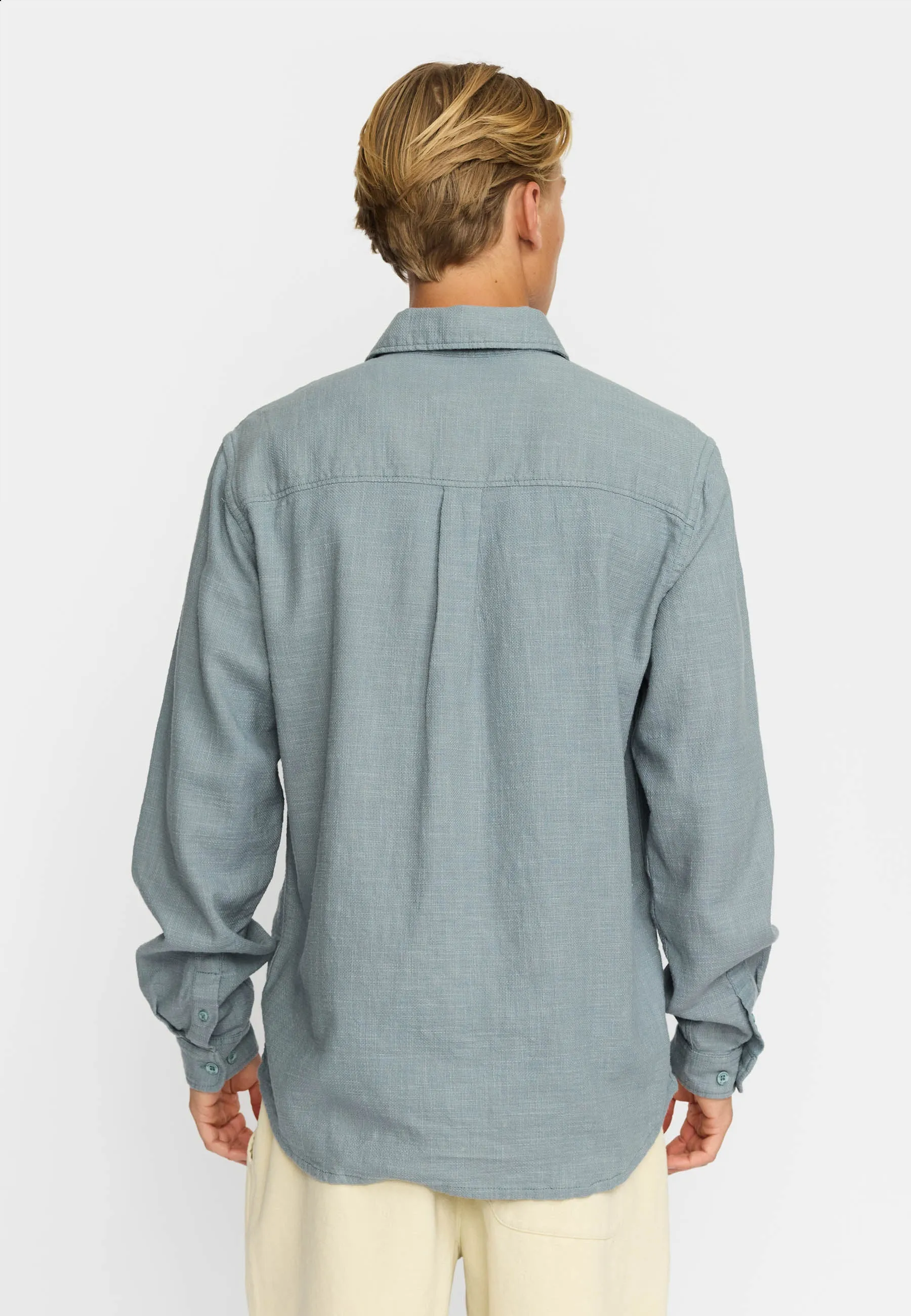 Loose Shirt / 3176 - Blue sold by Revolution product image thumbnail 4