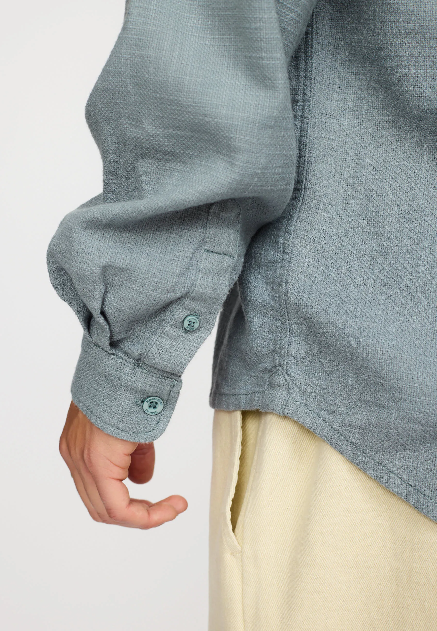 Loose Shirt / 3176 - Blue sold by Revolution product image thumbnail 5