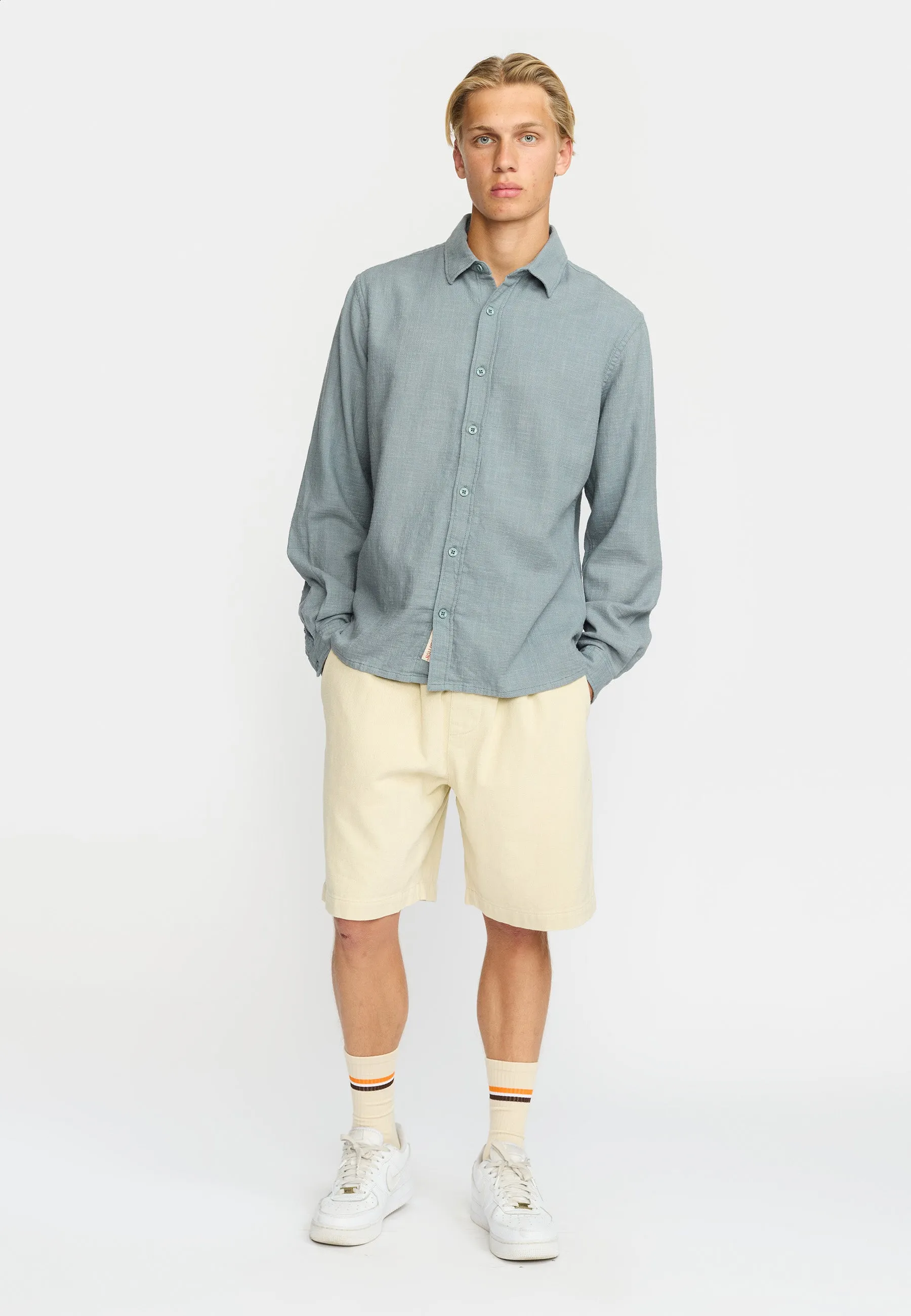 Loose Shirt / 3176 - Blue sold by Revolution product image thumbnail 2