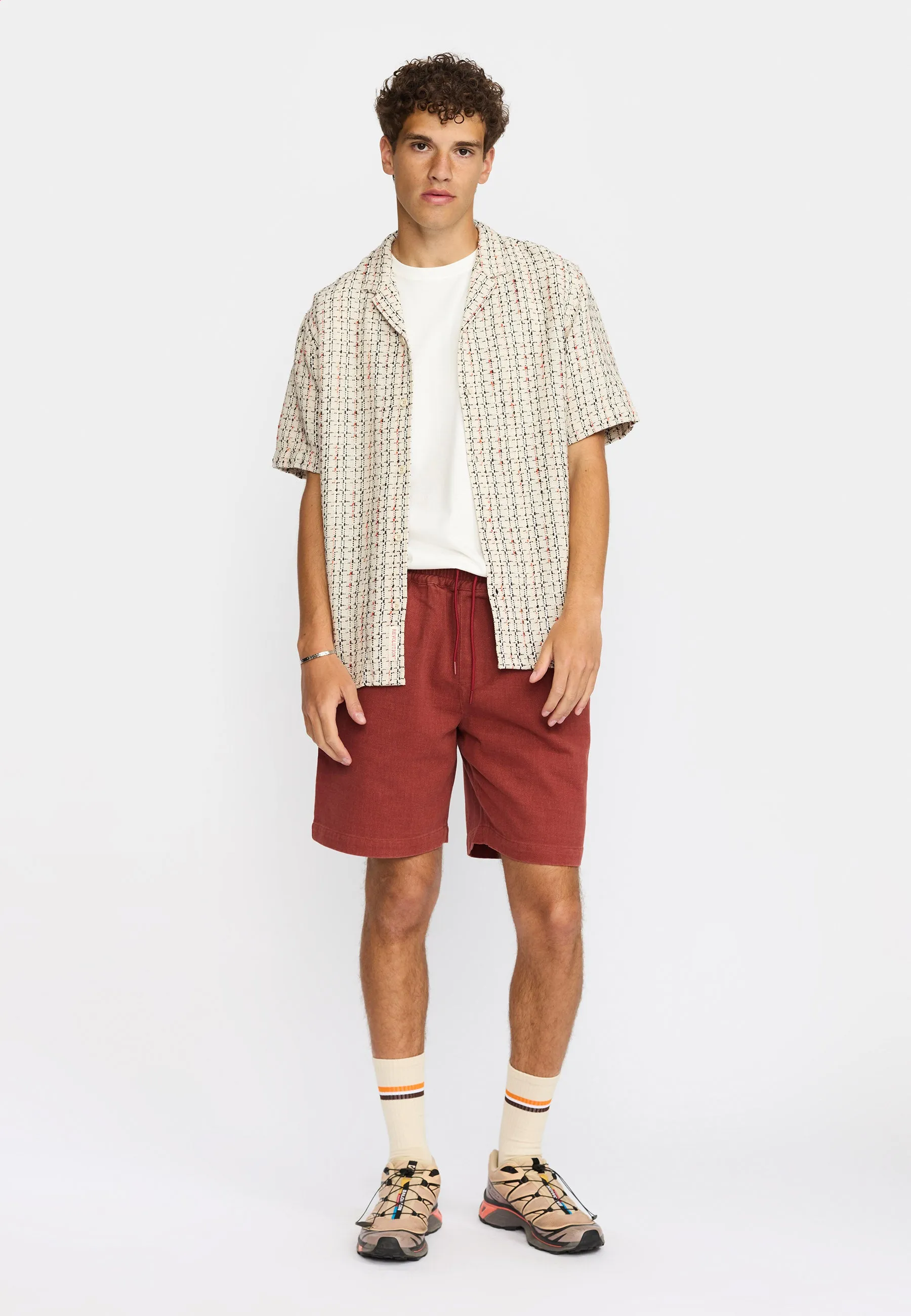 Short-sleeved Cuban Shirt / 3252 - Offwhite sold by Revolution product image thumbnail 2