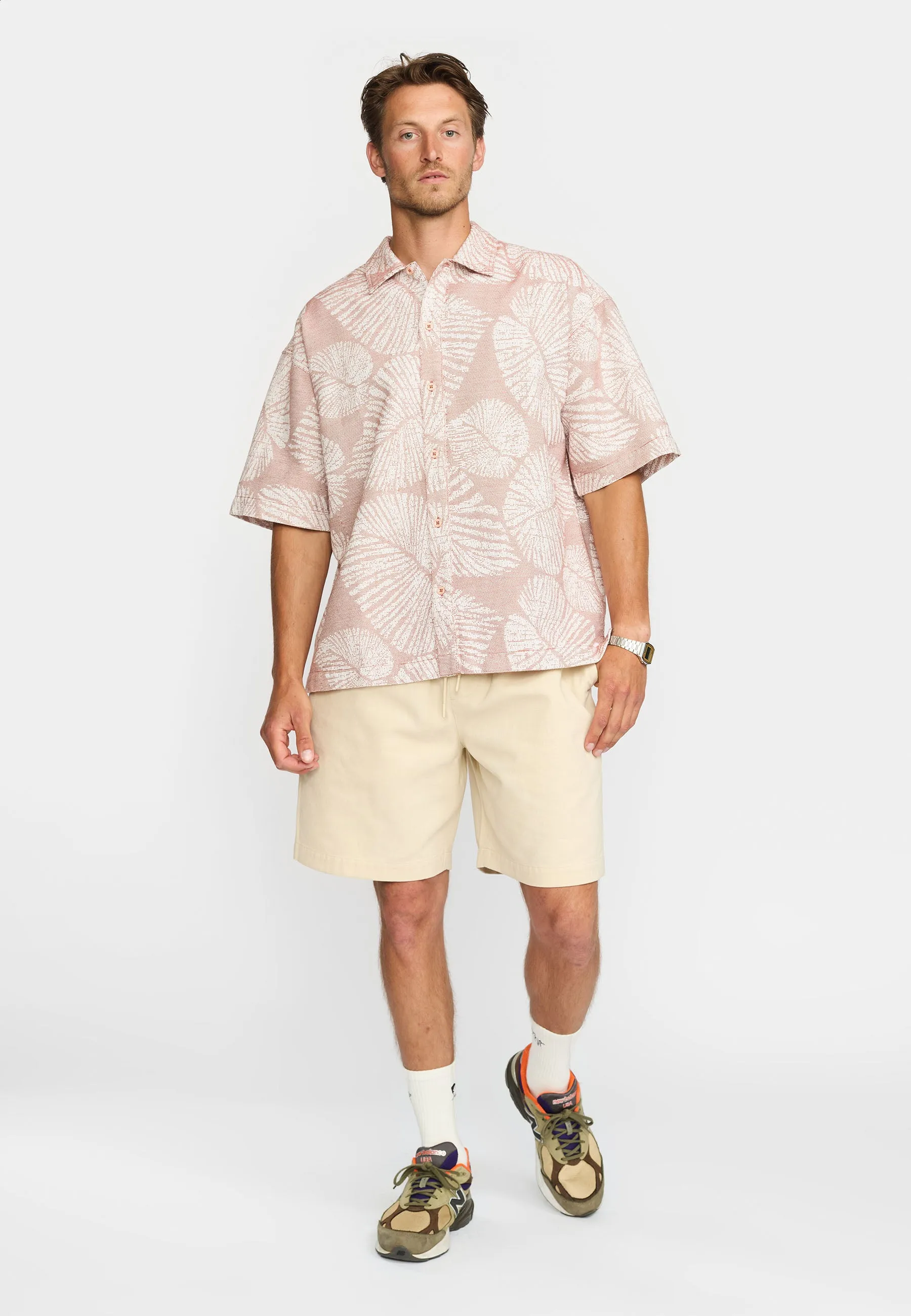 Oversize Short-sleeved Shirt / 3240 - Darkorange sold by Revolution product image thumbnail 2
