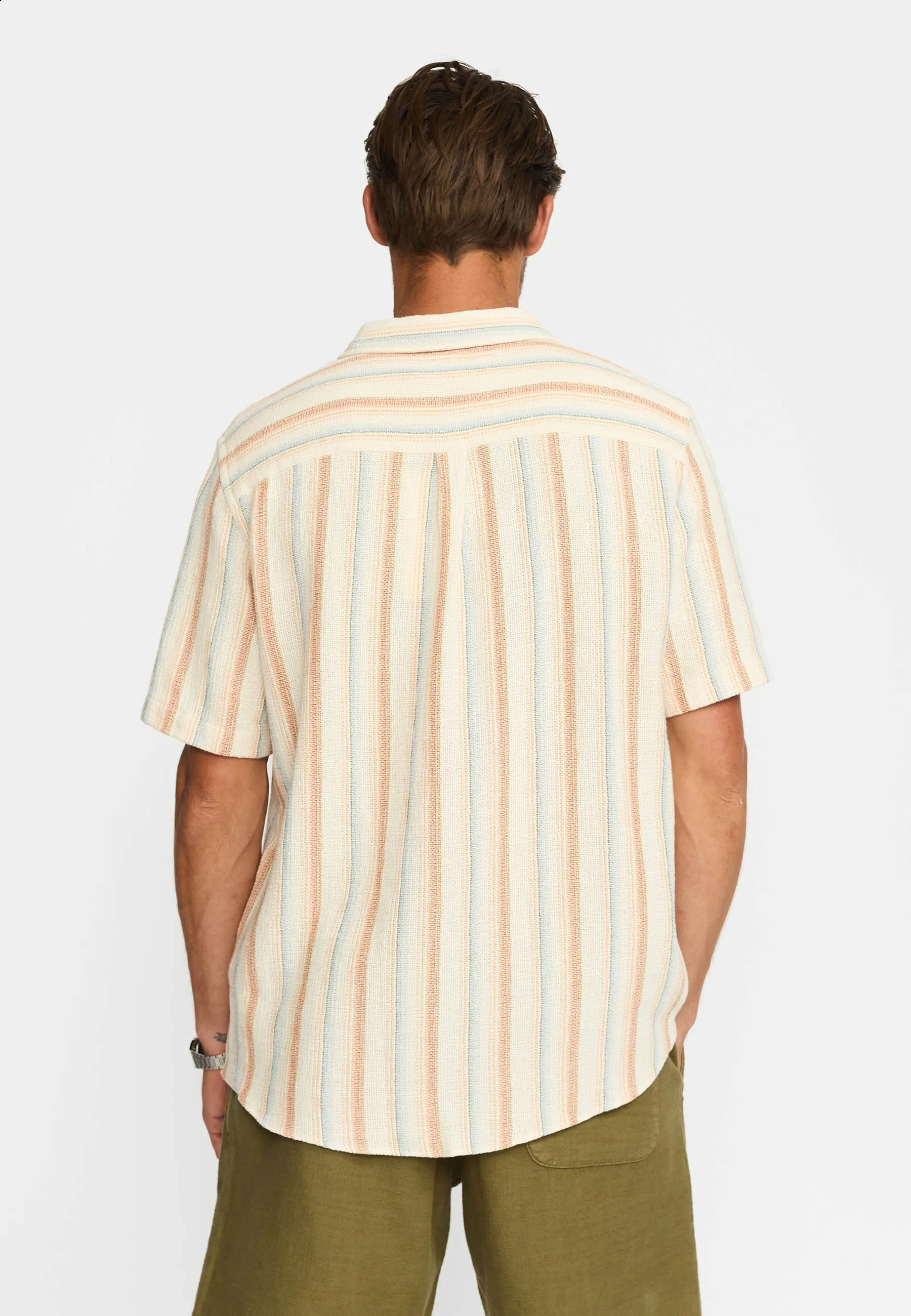 Short-sleeved Cuban Shirt / 3242 - Offwhite sold by Revolution product image thumbnail 3