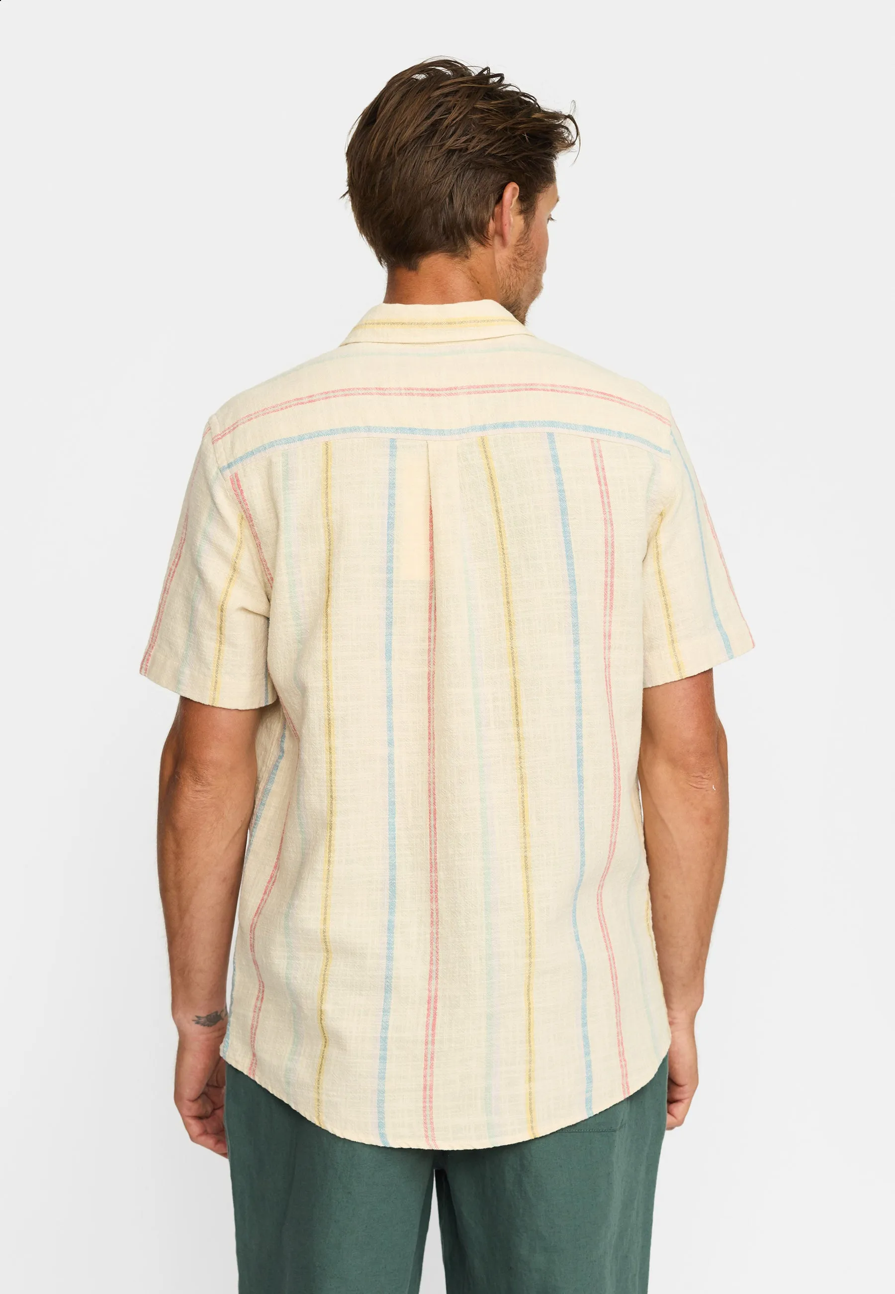 Short-sleeved Cuban Shirt / 3238 - Purple sold by Revolution product image thumbnail 3