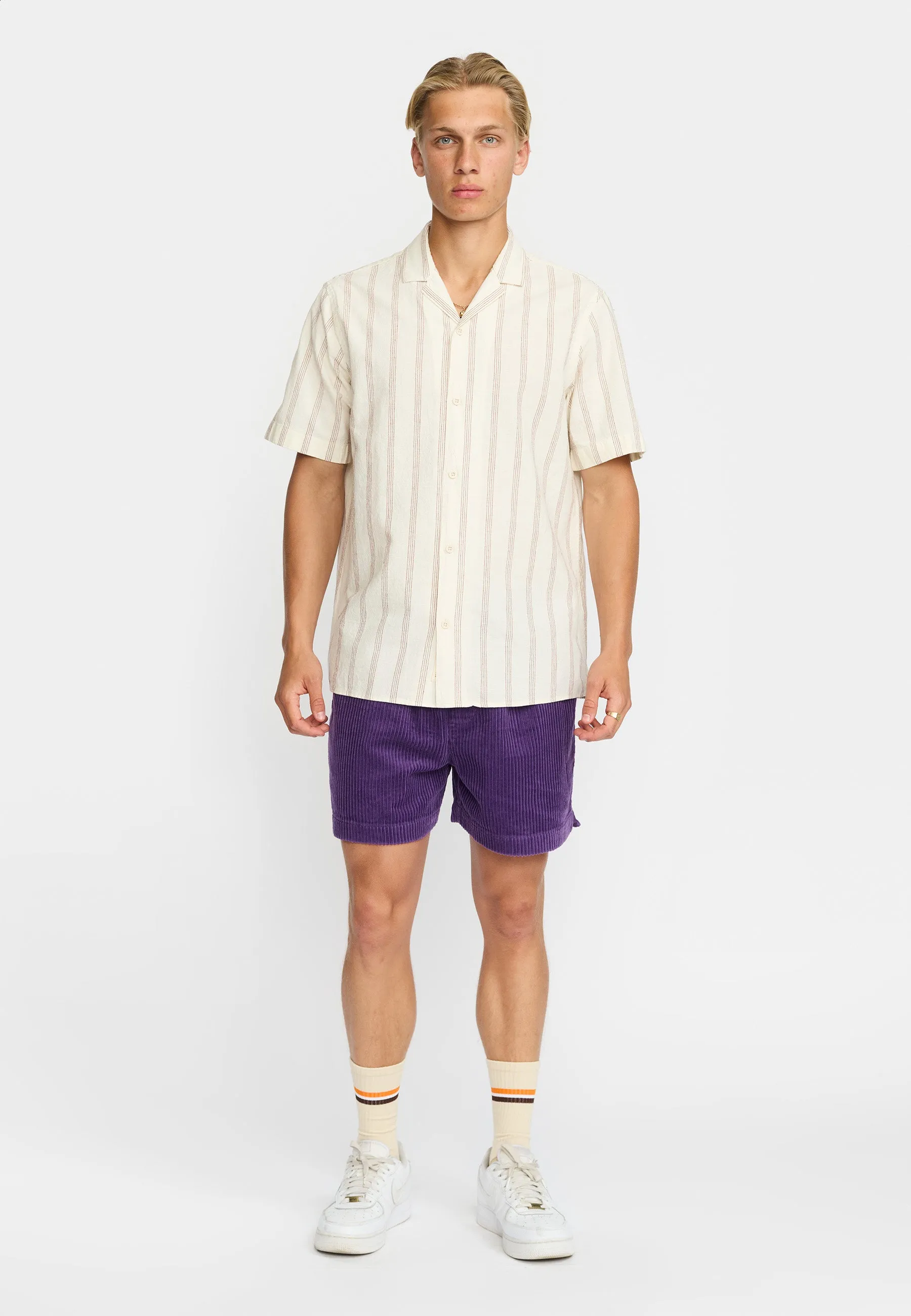 Short-sleeved Cuban Shirt / 3237 - Darkorange sold by Revolution product image thumbnail 2