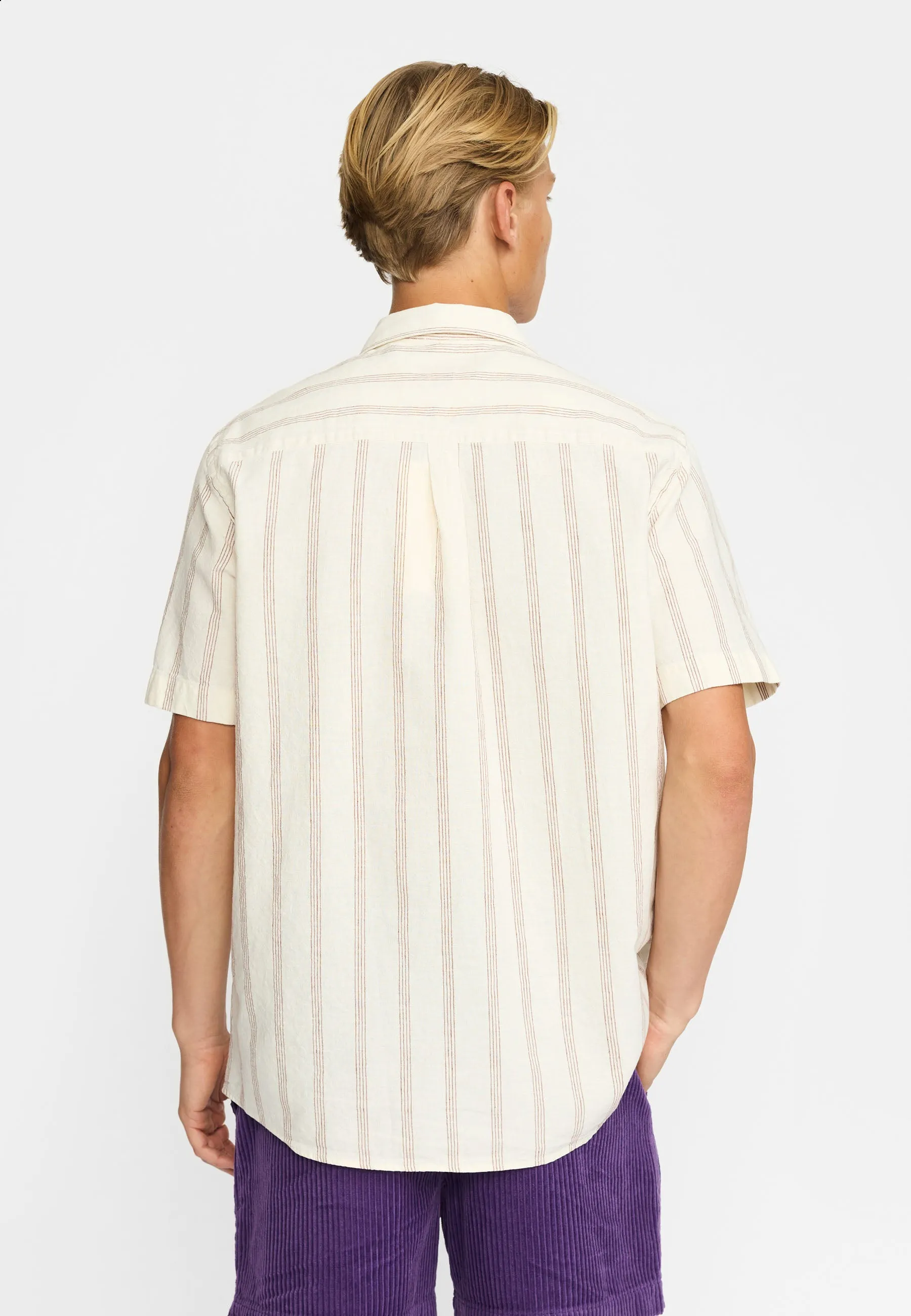 Short-sleeved Cuban Shirt / 3237 - Darkorange sold by Revolution product image thumbnail 3