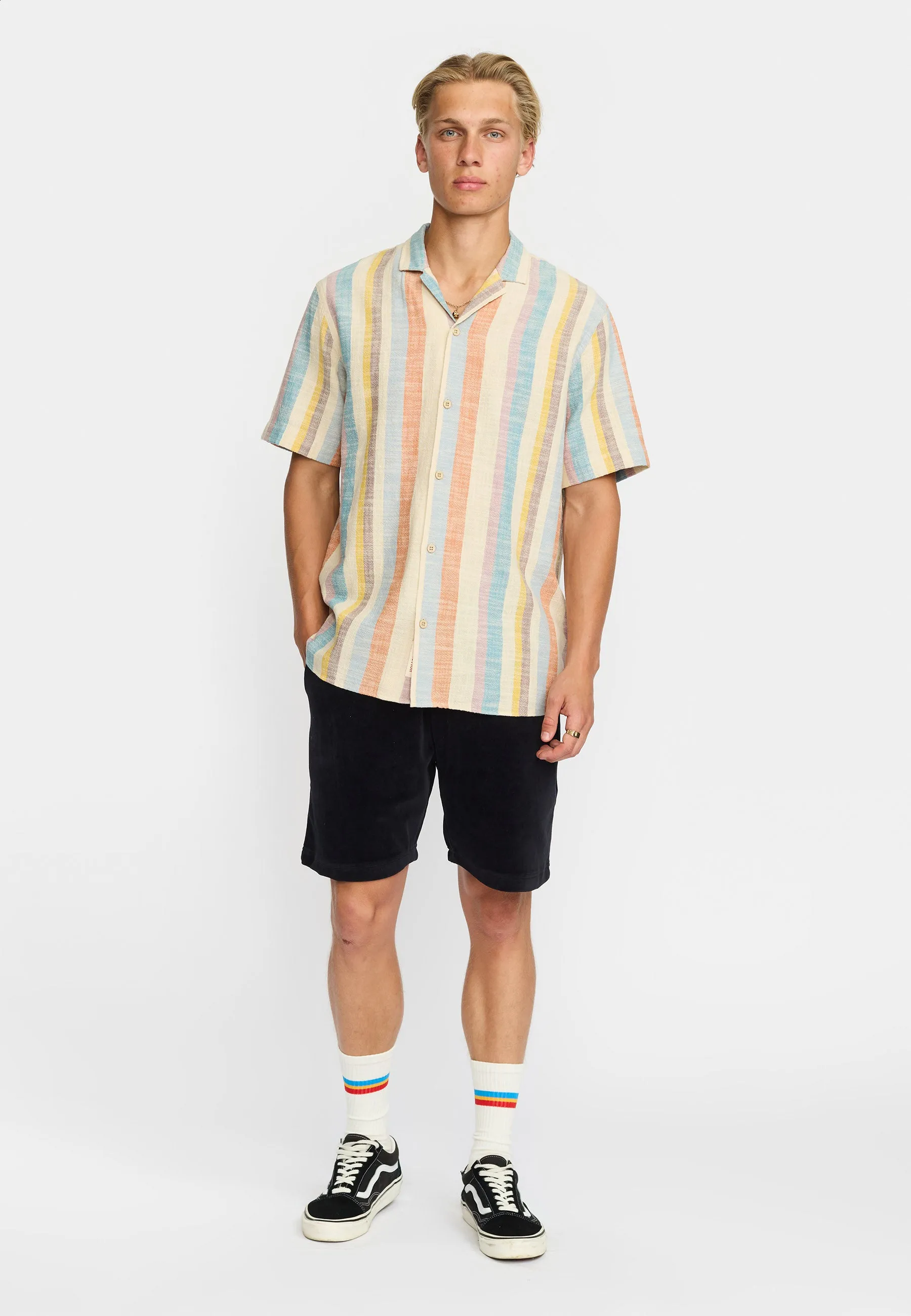 Short-sleeved Cuban Shirt / 3918 - Multi sold by Revolution product image thumbnail 2