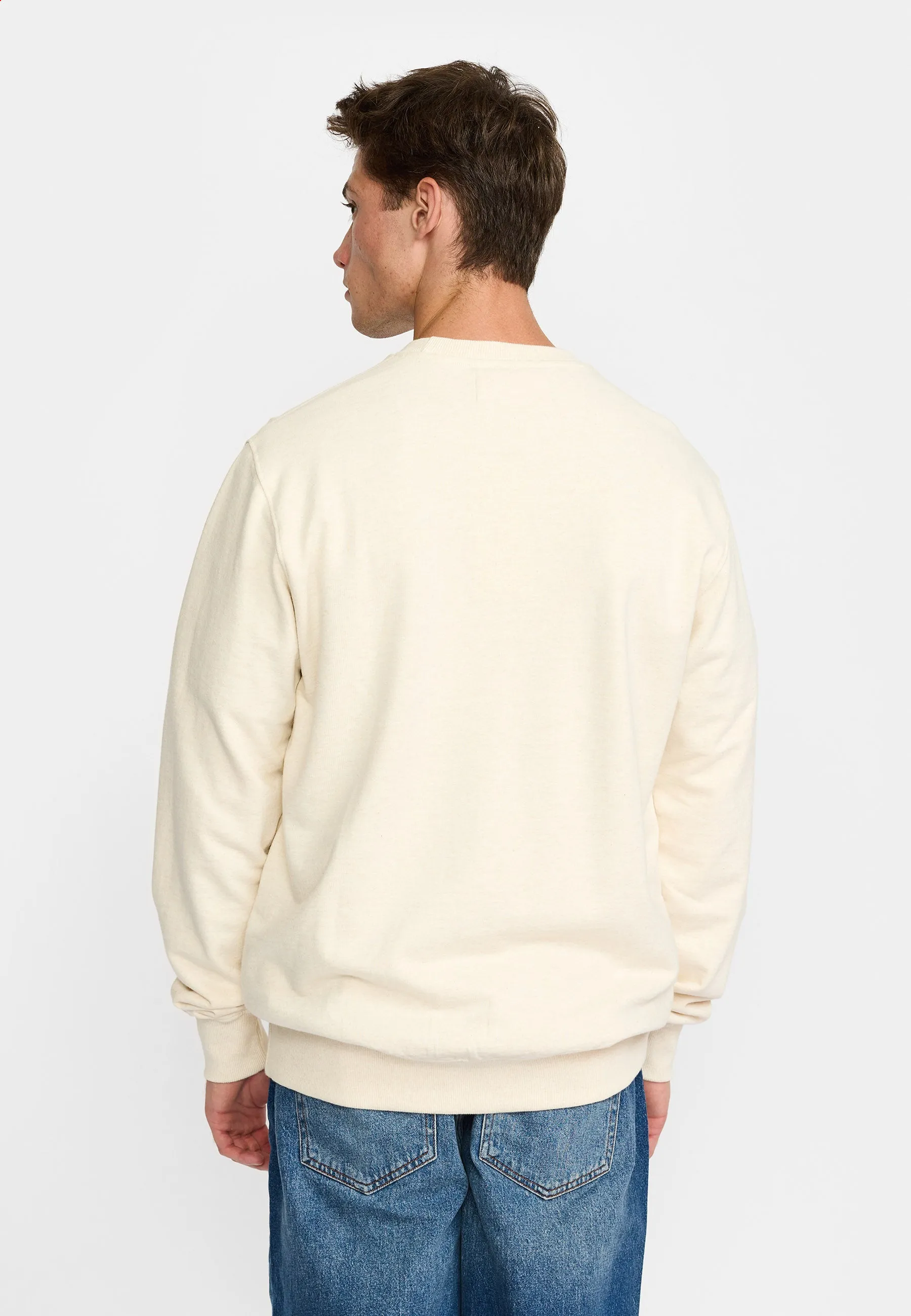 Regular Crewneck / 2811 CRO - Offwhite-melange sold by Revolution product image thumbnail 5