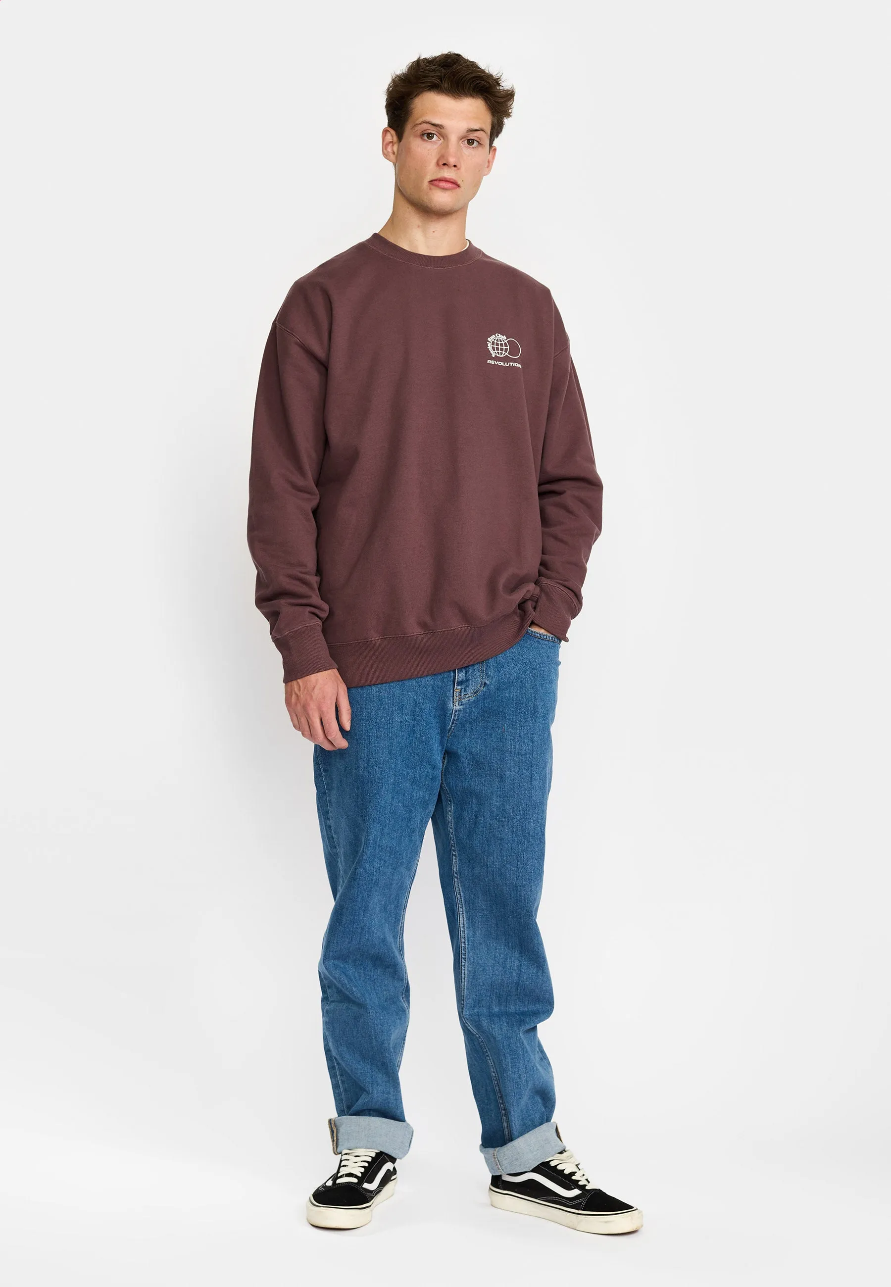 Printed Crewneck / 2813 RUN - Dustpurple sold by Revolution product image thumbnail 3