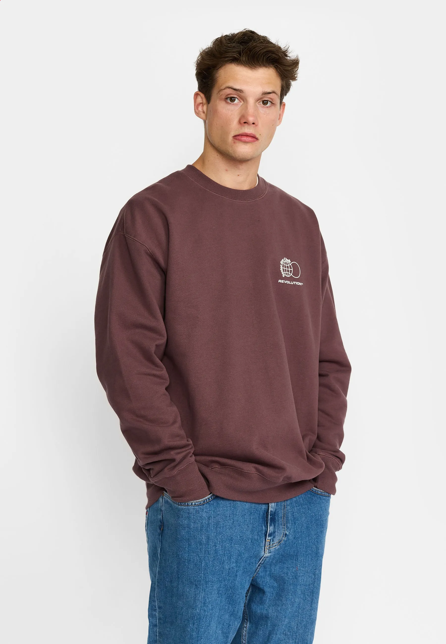Printed Crewneck / 2813 RUN - Dustpurple sold by Revolution product image thumbnail 4
