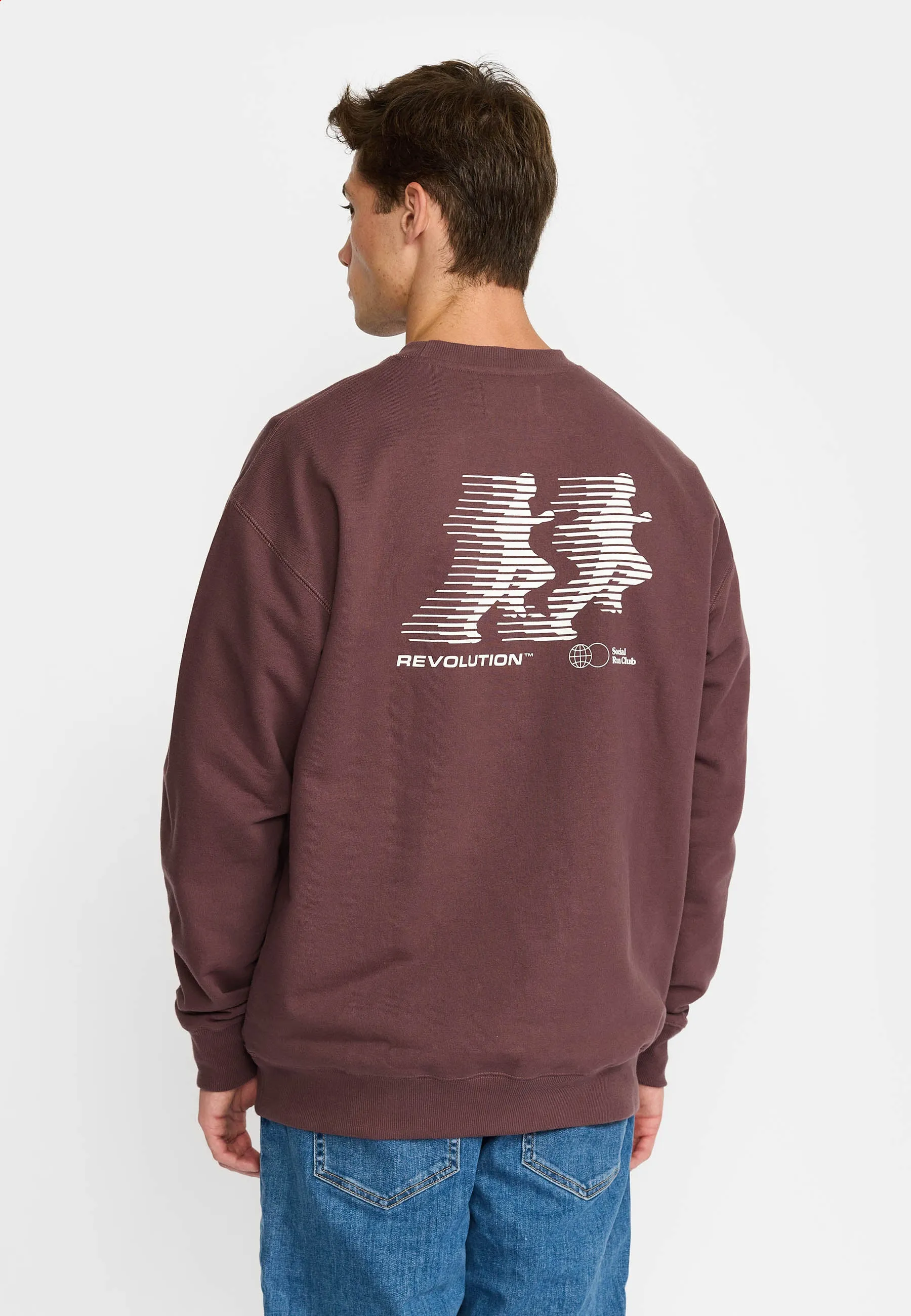 Printed Crewneck / 2813 RUN - Dustpurple sold by Revolution product image thumbnail 5