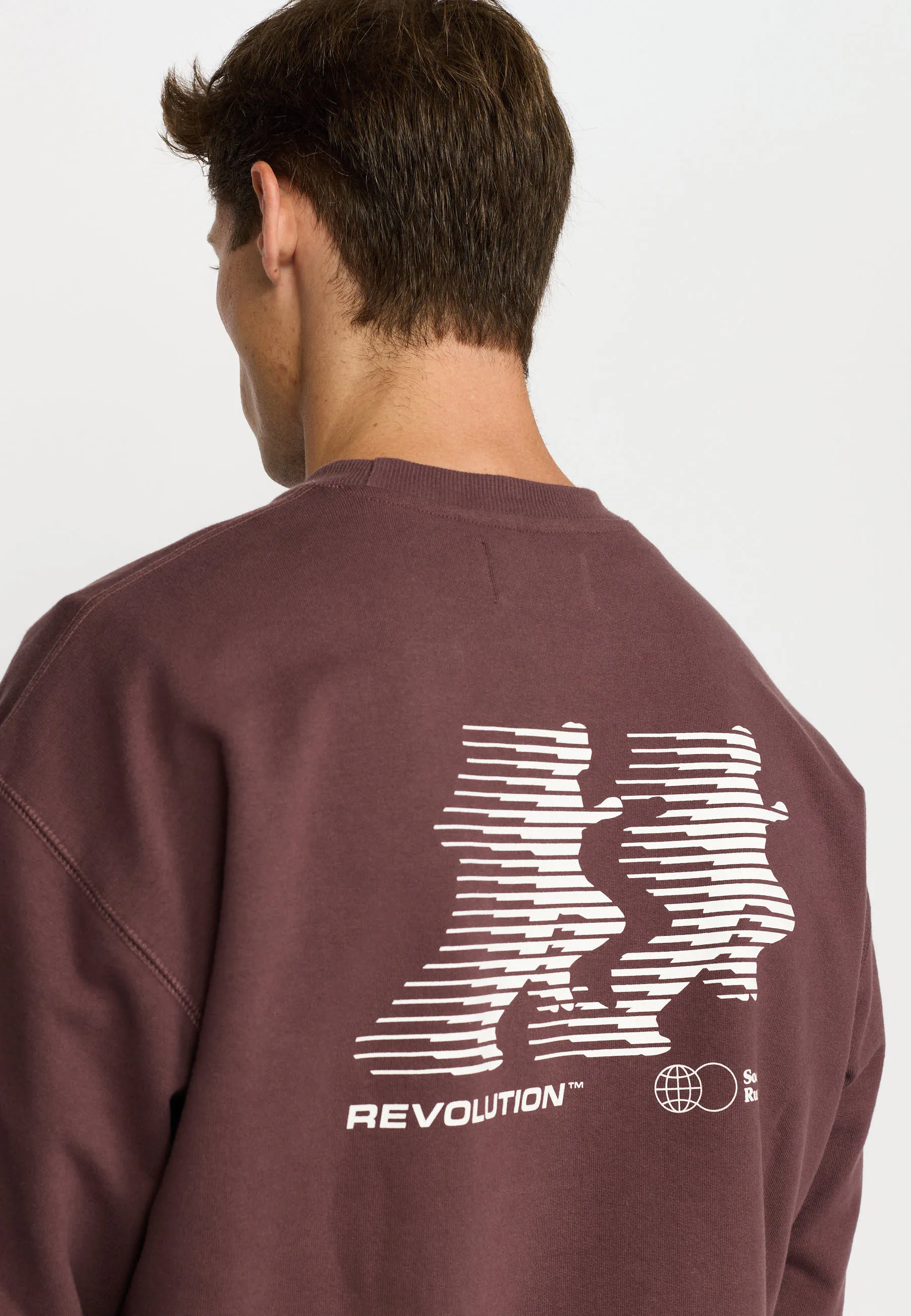 Printed Crewneck / 2813 RUN - Dustpurple sold by Revolution product image thumbnail 2