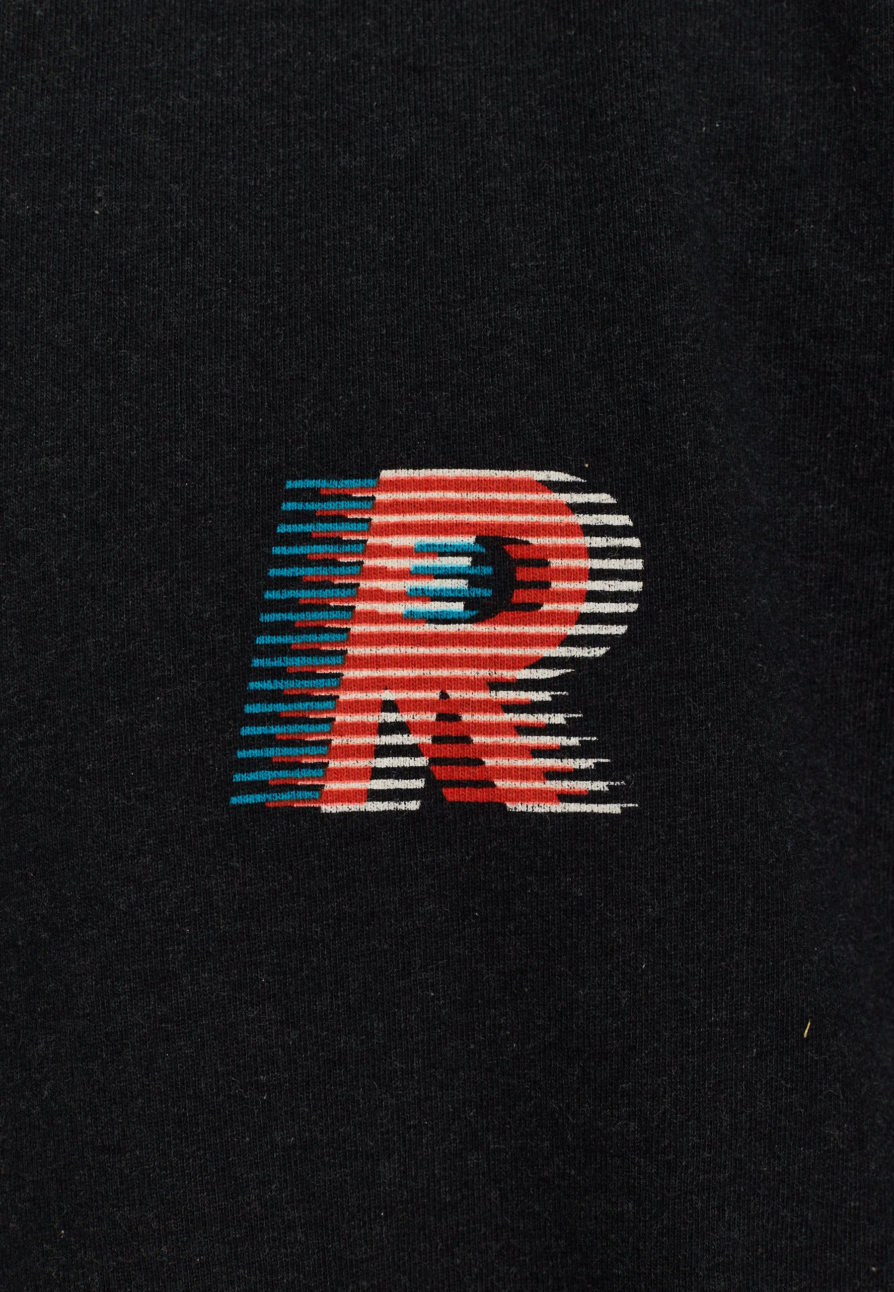 Printed Crewneck / 2812 LIN - Black-melange sold by Revolution product image thumbnail 4