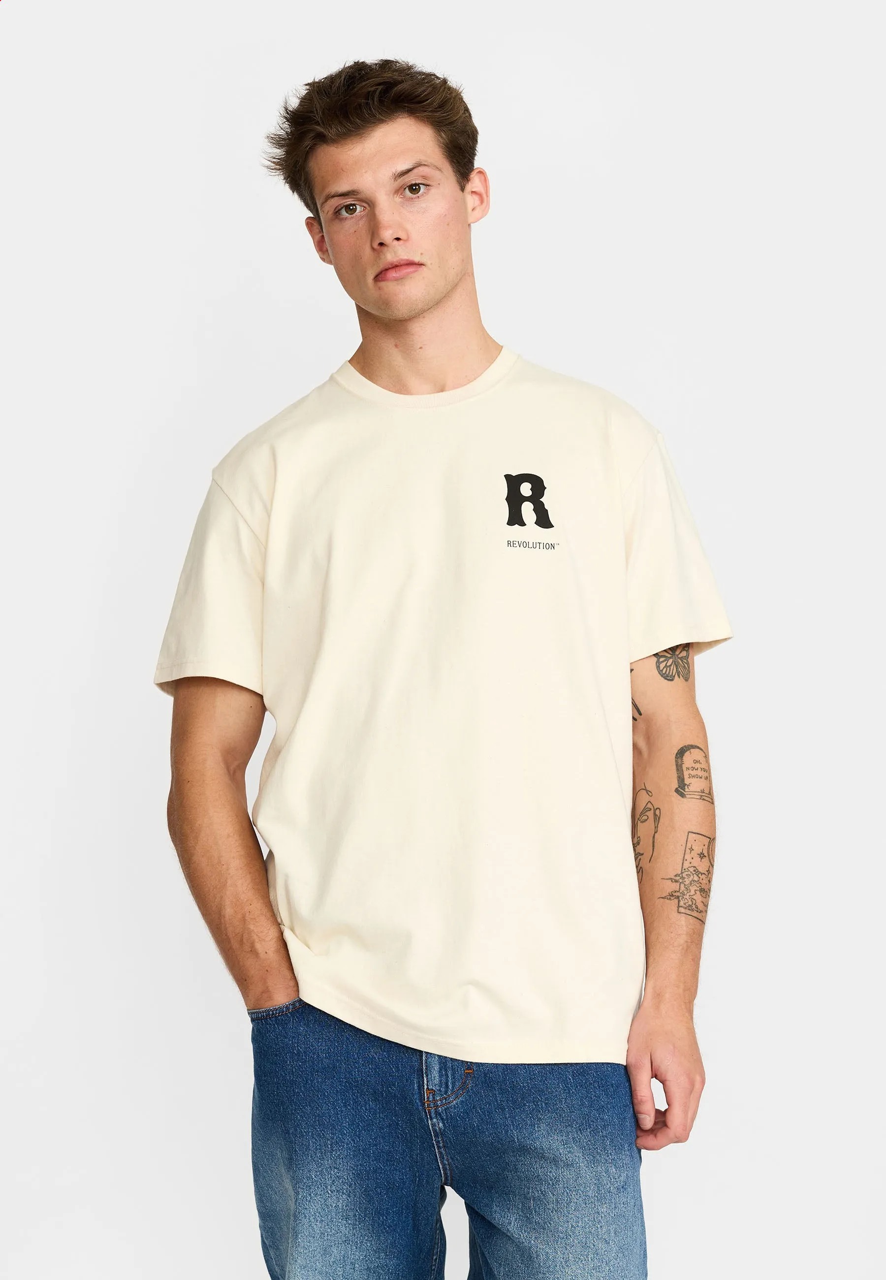 Printed T-shirt / 1458 FUC - Offwhite sold by Revolution product image thumbnail 4