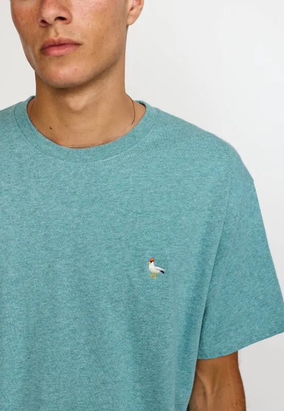Application T-Shirt / 1461 SEA - Turquoise made by Revolution