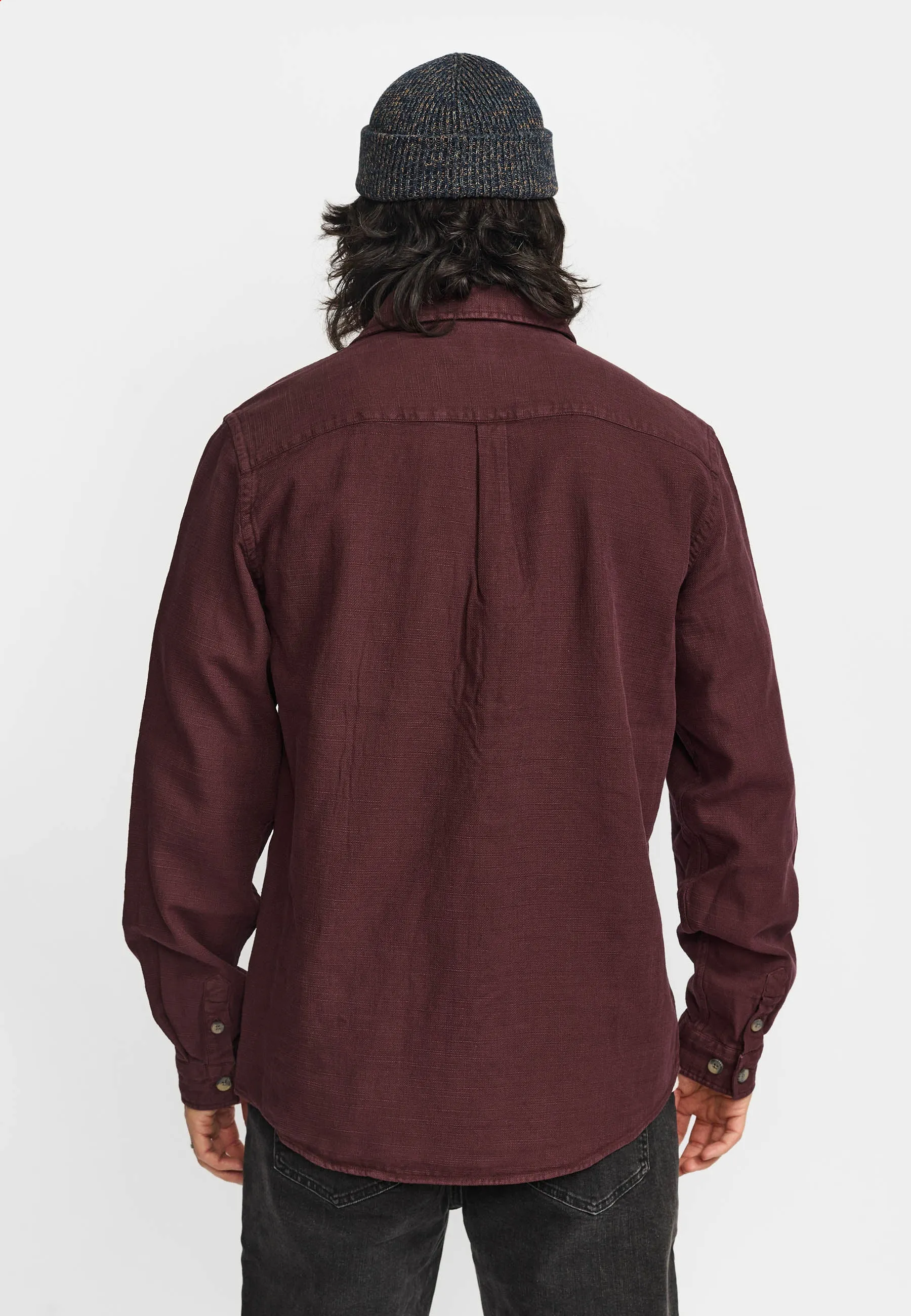 Casual Shirt / 3997 - Darkburgundy sold by Revolution product image thumbnail 3