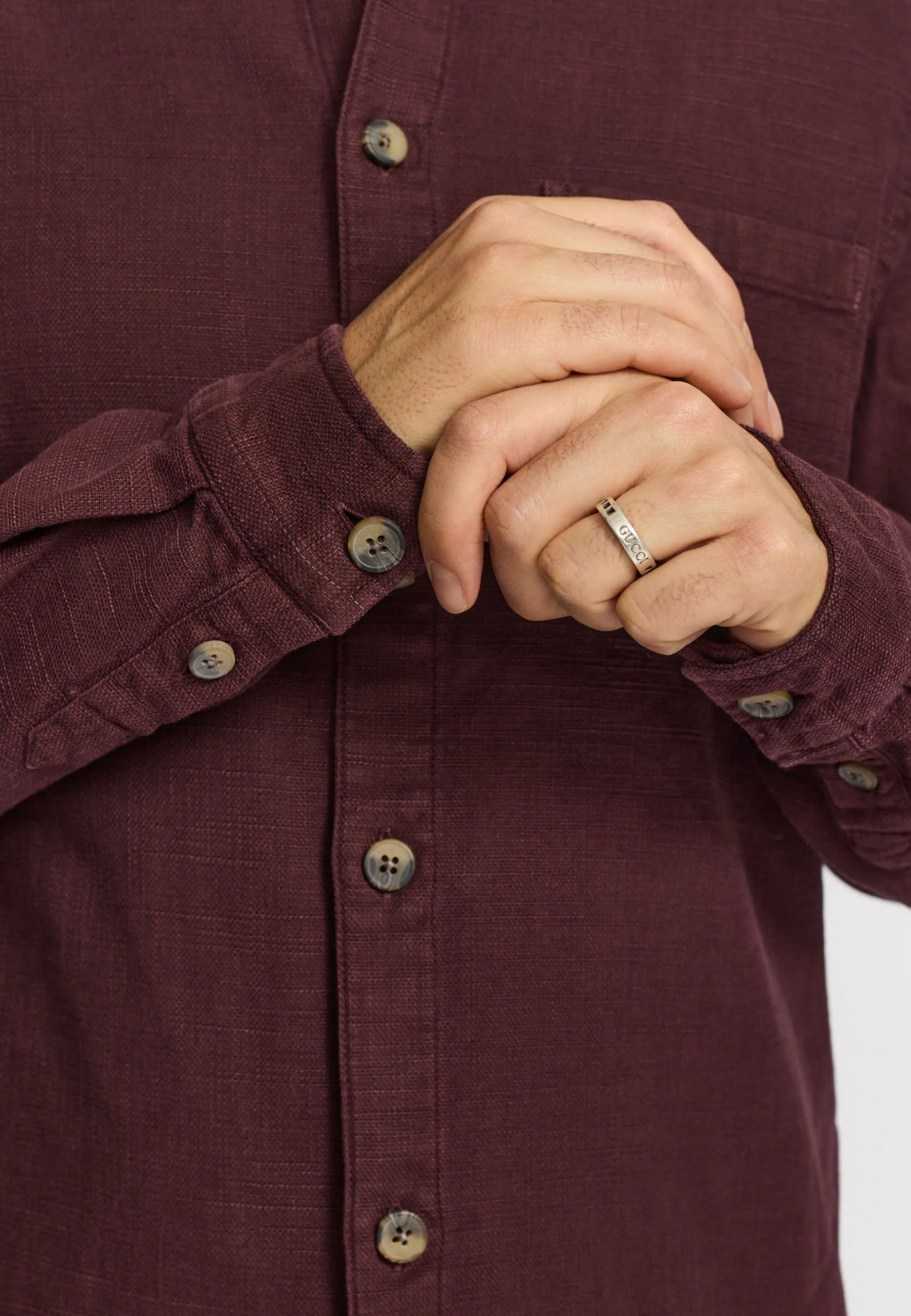 Casual Shirt / 3997 - Darkburgundy sold by Revolution product image thumbnail 4