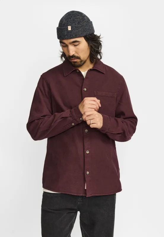 Casual Shirt / 3997 - Darkburgundy made by Revolution