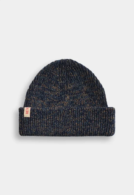 Fisherman Beanie / 9332 - Navy made by Revolution