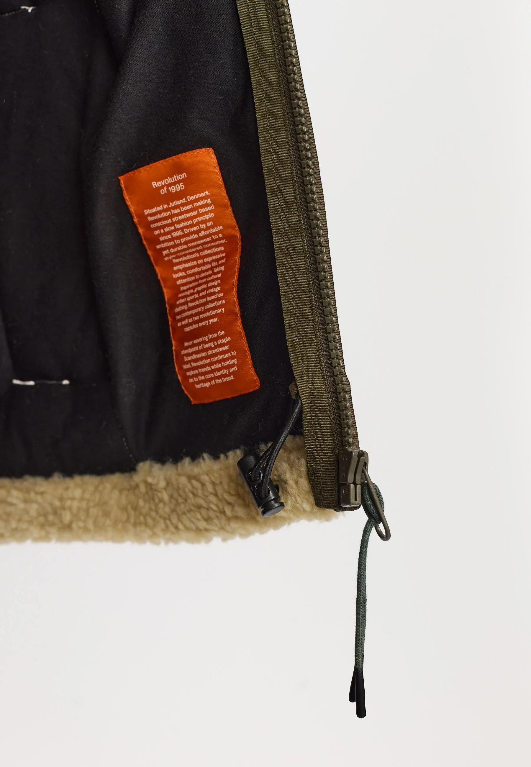 Printed Teddy Jacket / 7024 - Offwhite sold by Revolution product image thumbnail 5