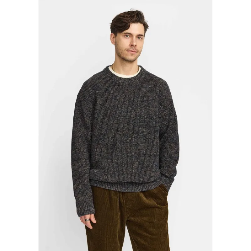 Loose Knit Sweater / 6624 - Navy made by Revolution