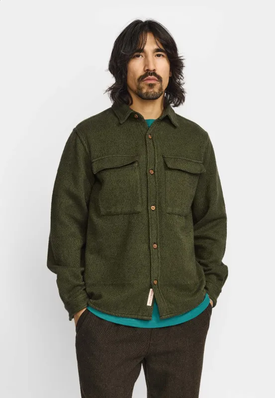 Utility Overshirt / 3286 - Green made by Revolution
