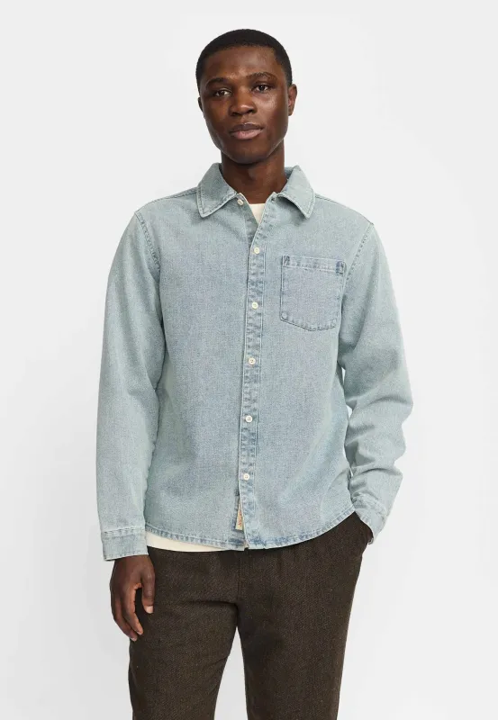 Casual Shirt / 3283 - Blue made by Revolution