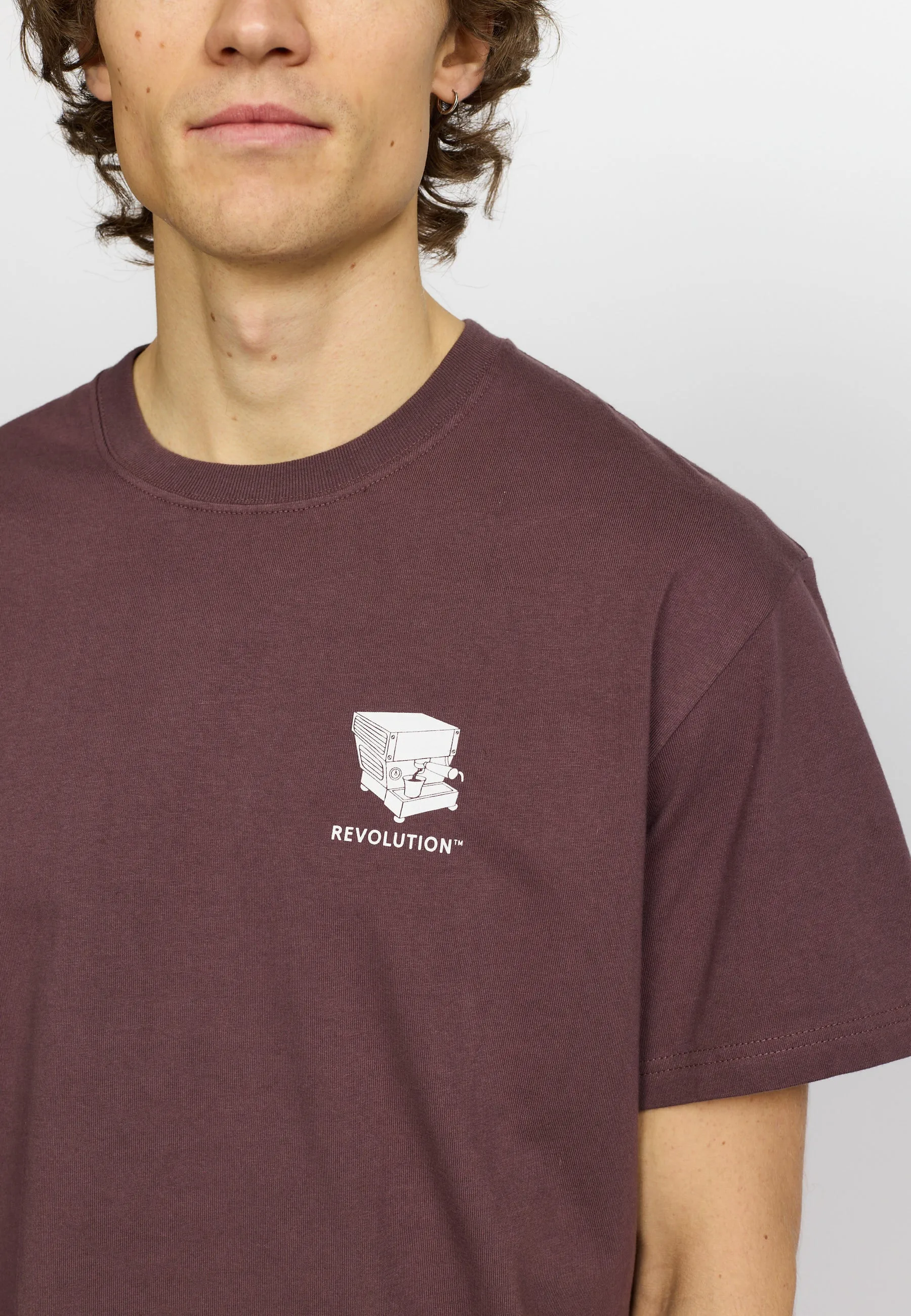 Printed T-shirt / 1464 TRU - Dustpurple sold by Revolution