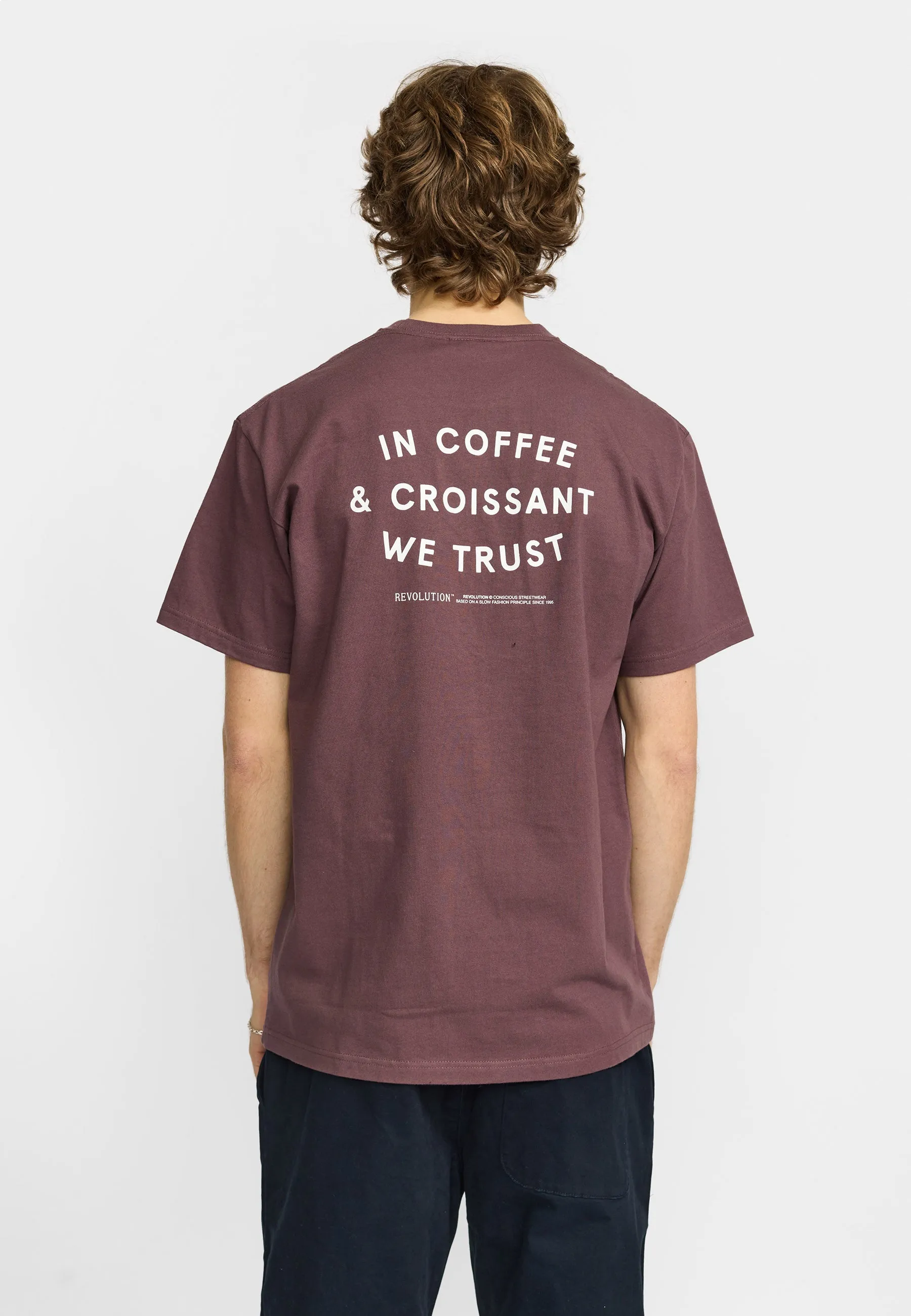 Printed T-shirt / 1464 TRU - Dustpurple sold by Revolution product image thumbnail 5