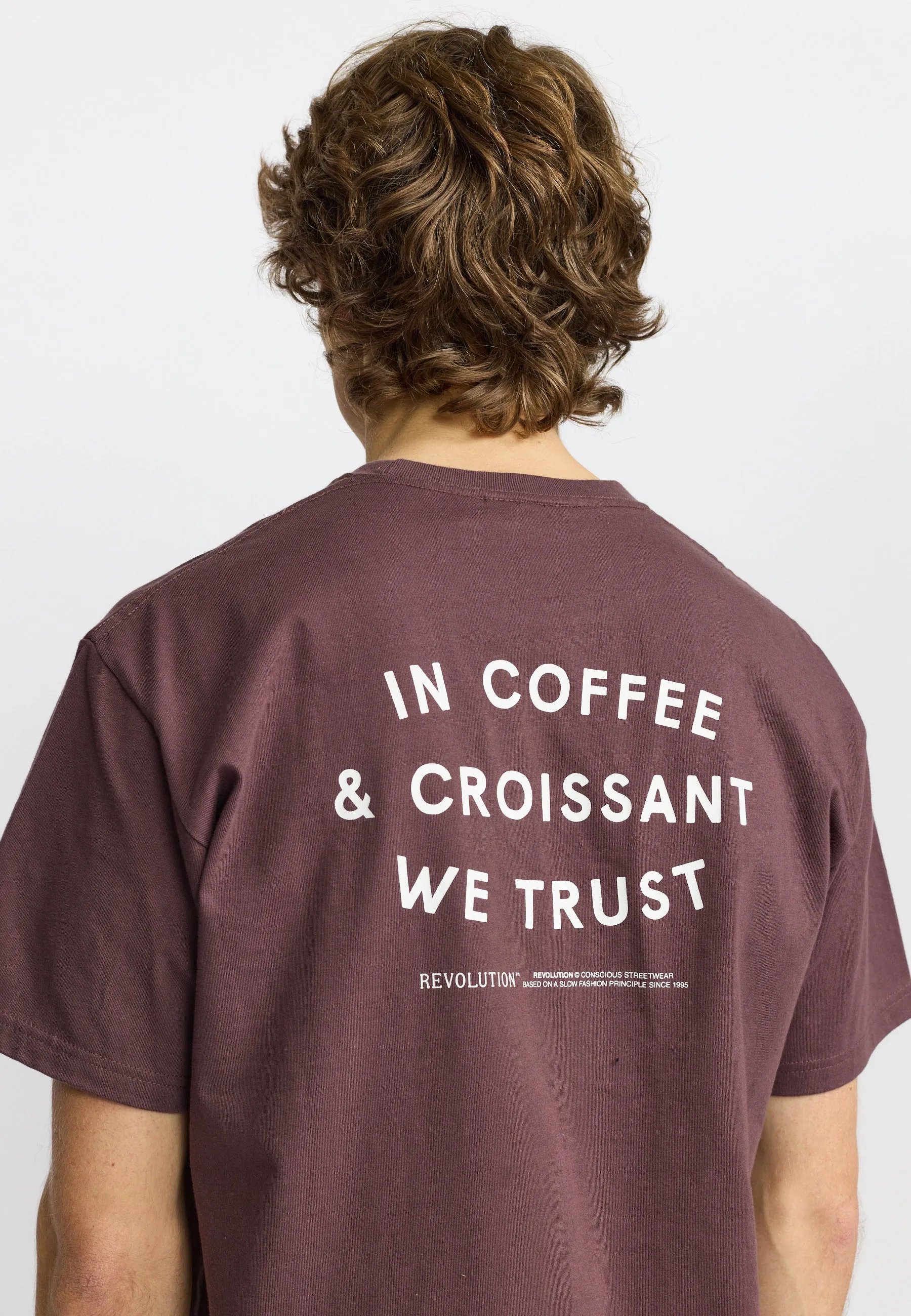 Printed T-shirt / 1464 TRU - Dustpurple sold by Revolution product image thumbnail 2