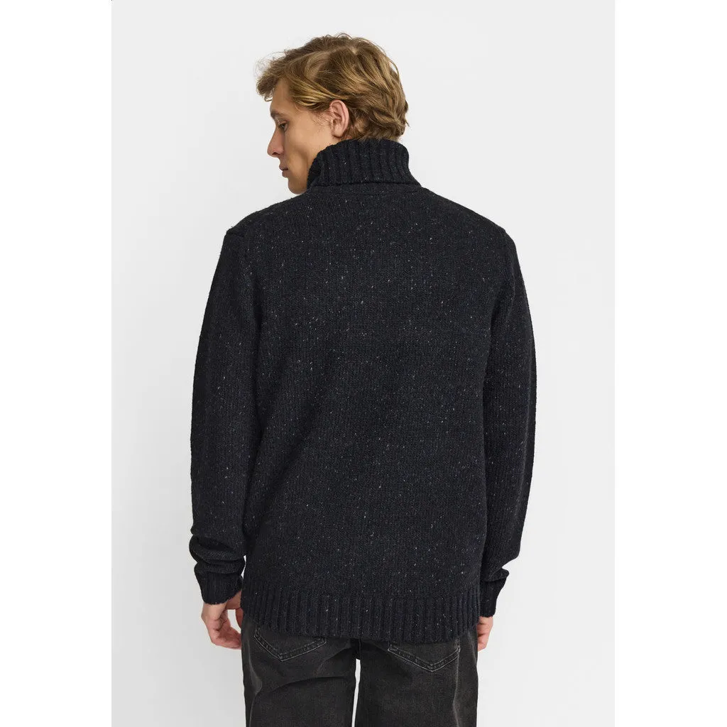 High-neck Sweater / 6568 - Darknavy sold by Revolution product image thumbnail 3