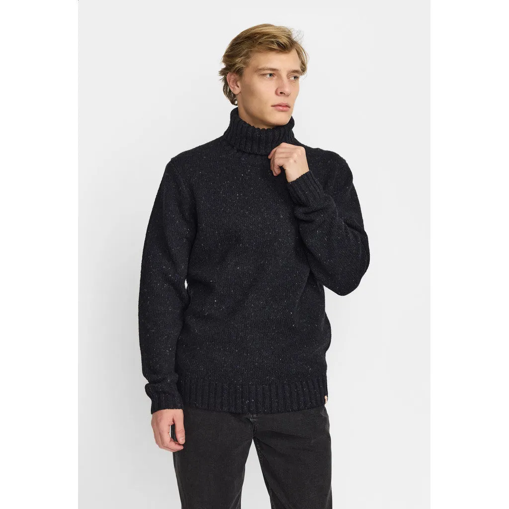 High-neck Sweater / 6568 - Darknavy sold by Revolution