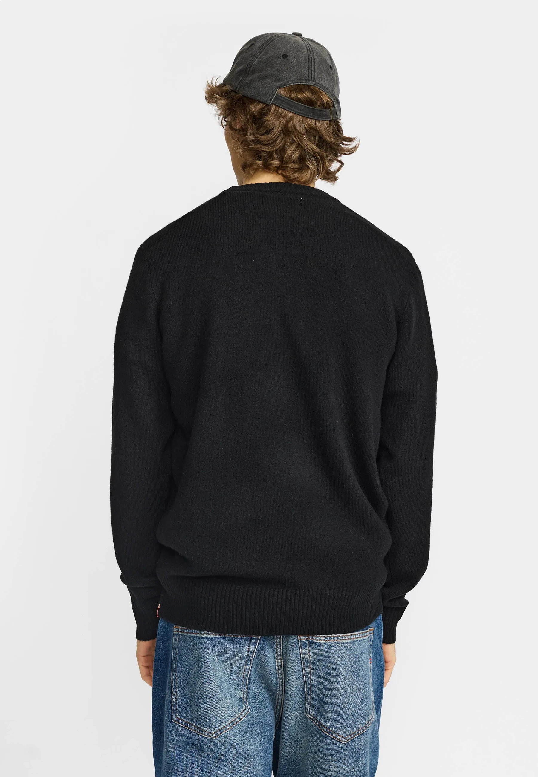 Knit Sweater / 6537 - Black sold by Revolution product image thumbnail 3
